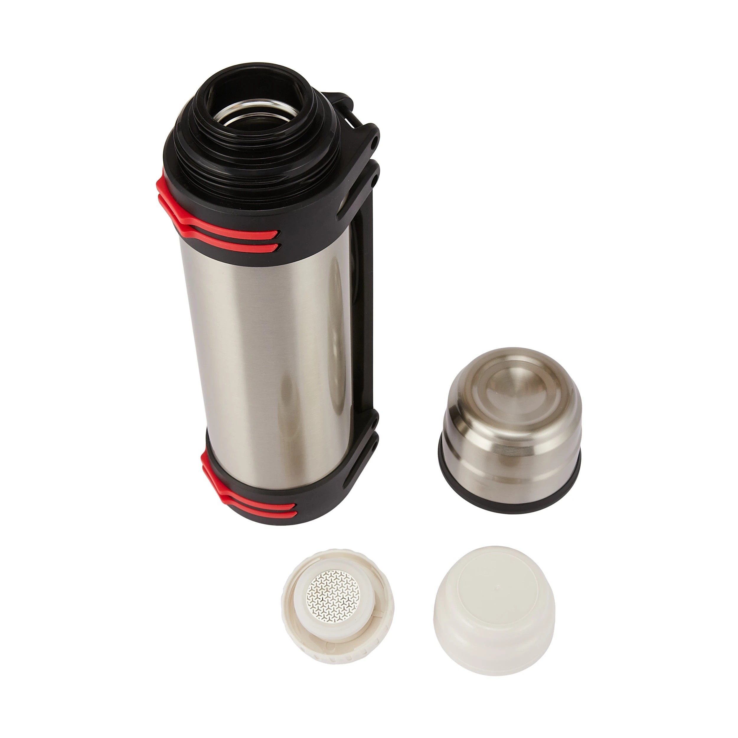 4 1.5L Silver Vacuum Flask, 4 of 8