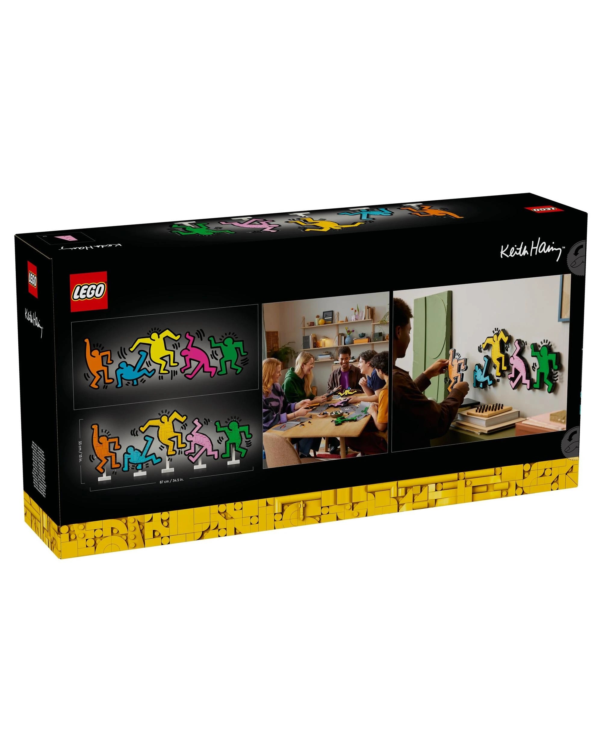 9 The LEGO Group LEGO Art: Keith Haring Dancing Figures - 31216, 9 of 10