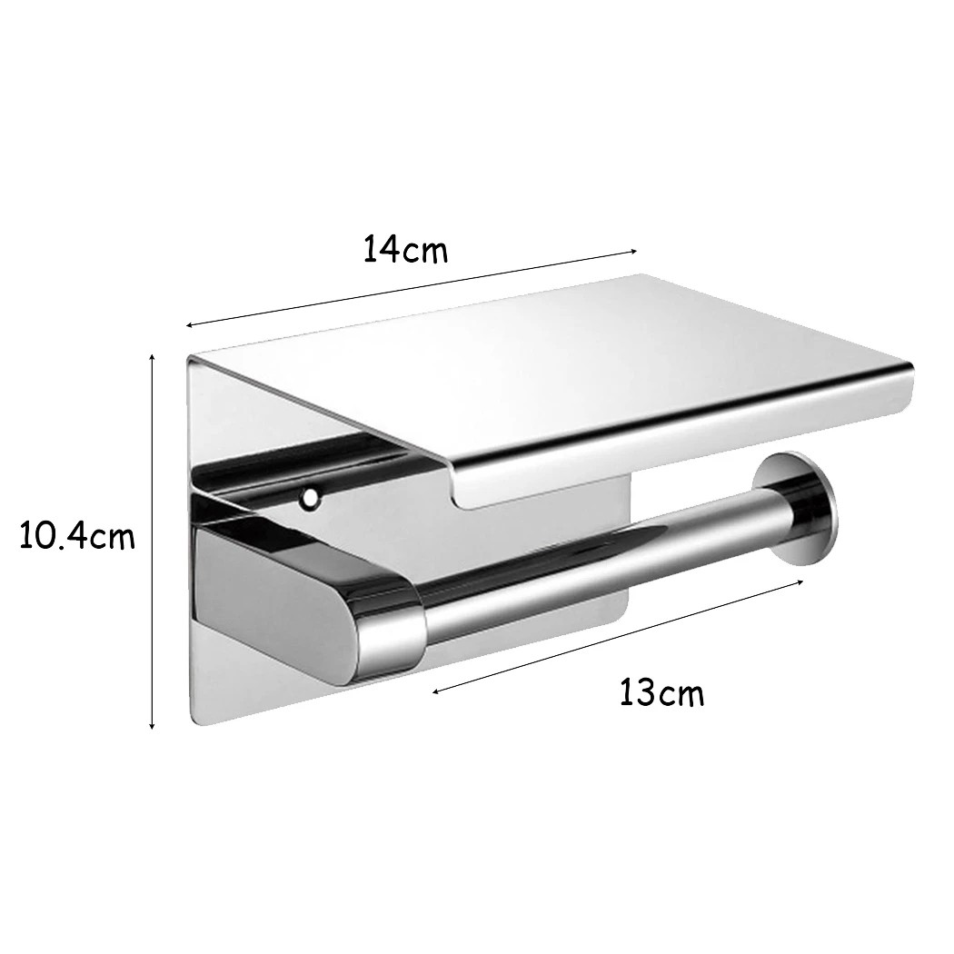 3 Toilet Paper Holder - Silver, 3 of 7