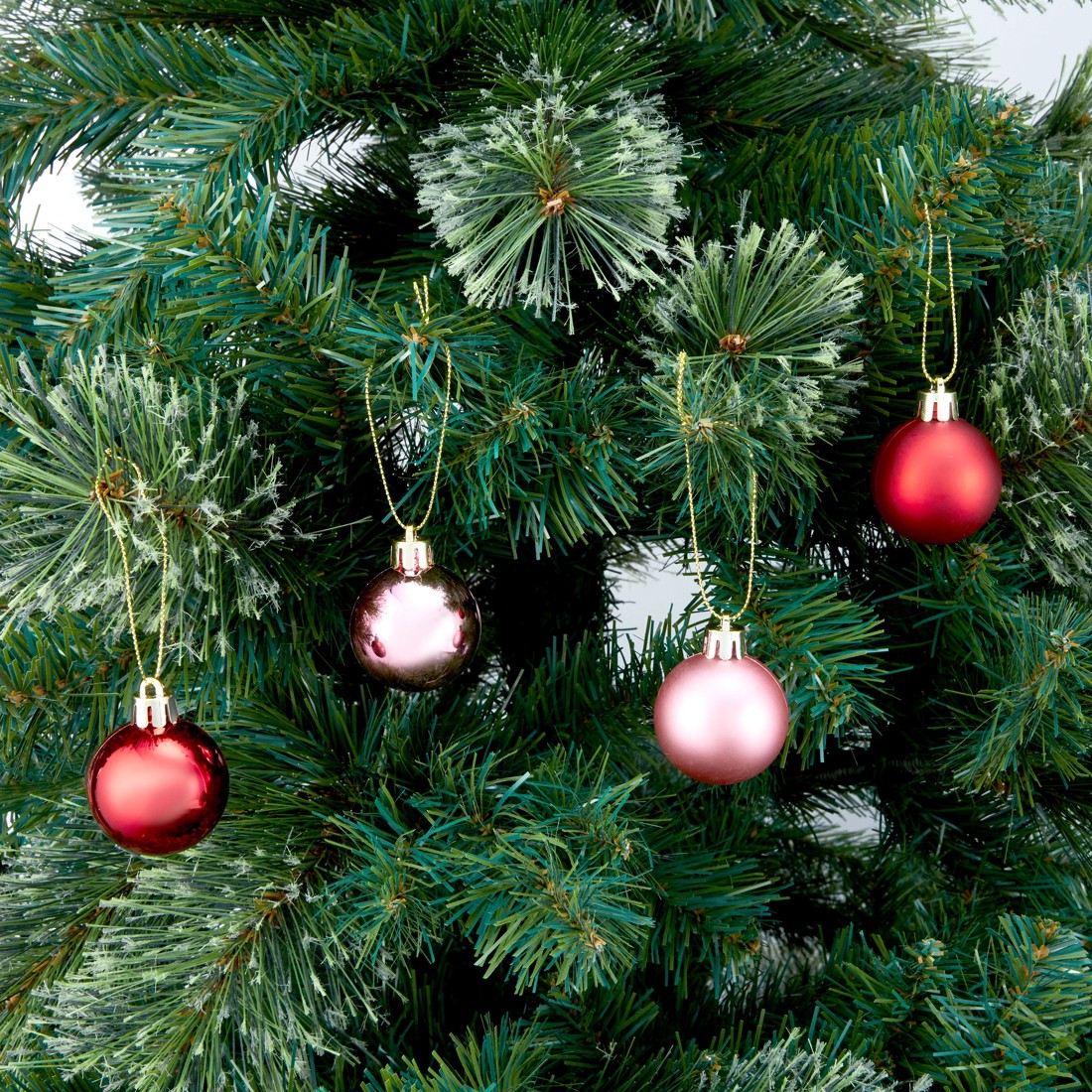 7 36 Pack 4cm Pink Candy Baubles, 7 of 8