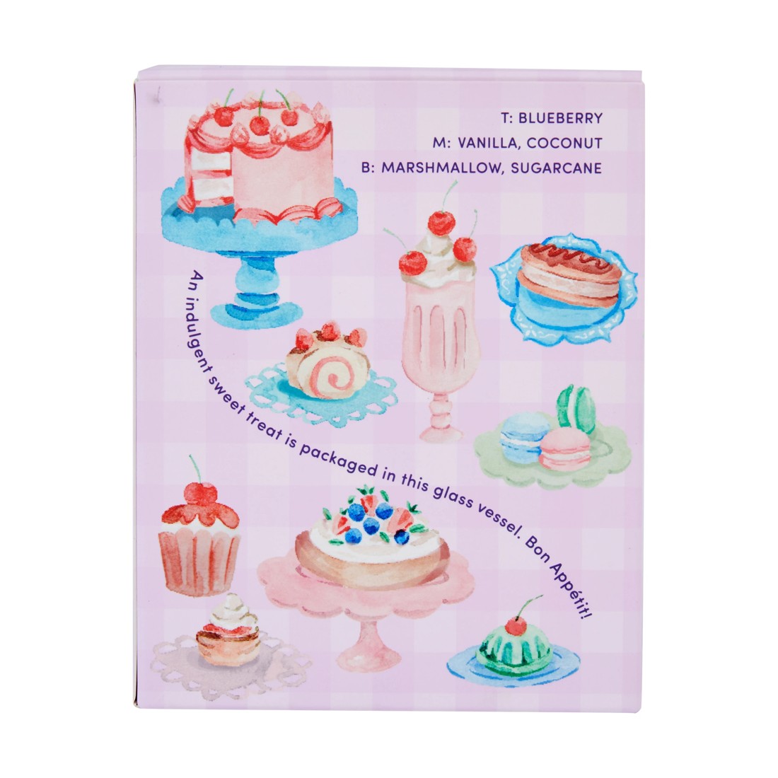 5 Vanilla Jam Fragrant Glass Boxed Candle, 5 of 6