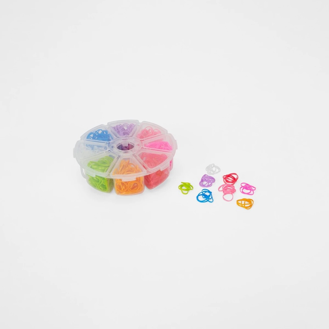 2 OXX Haircare 800 Pack Polybands - Rainbow, 2 of 3