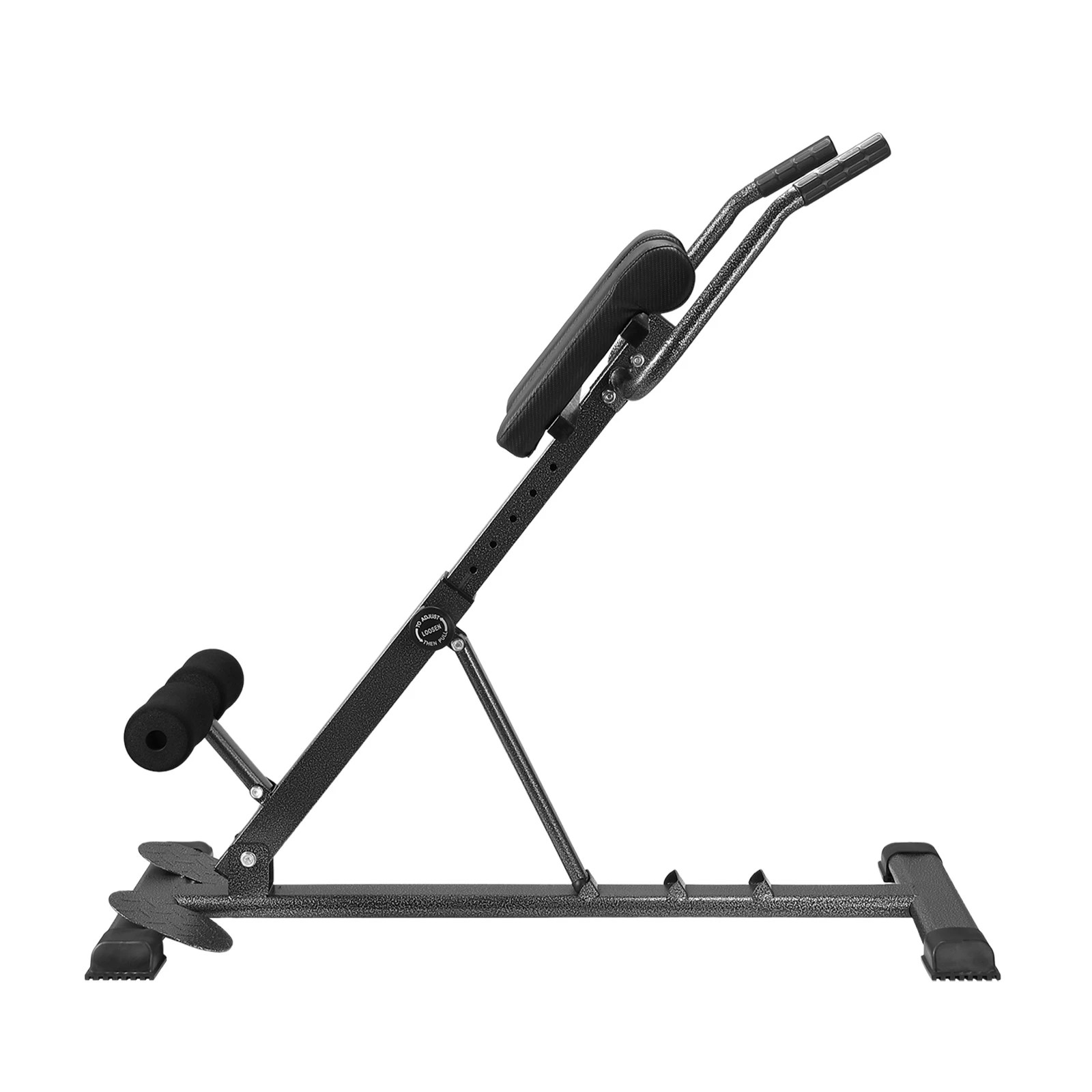 2 Genki Weight Bench Roman Chair Back Hyperextension Ab Workout - Black, 2 of 4