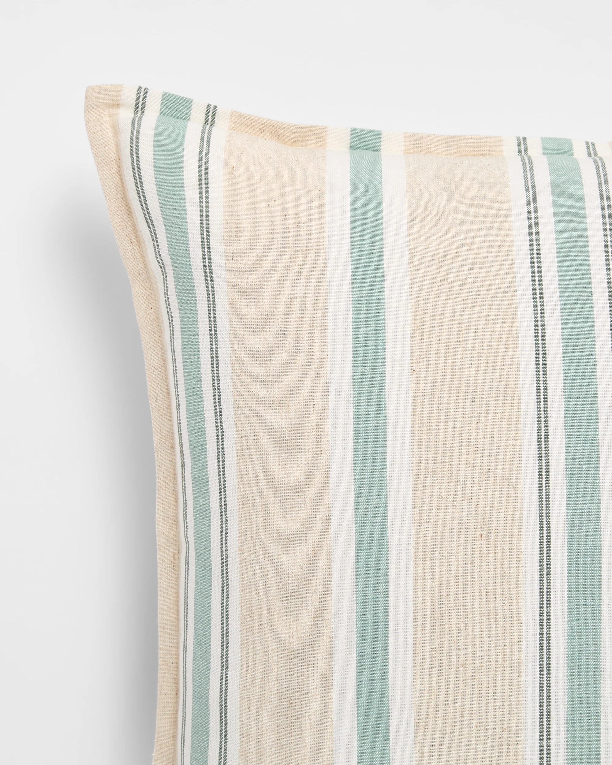 2 Target Gianna Stripe Cushion - Green, 2 of 2
