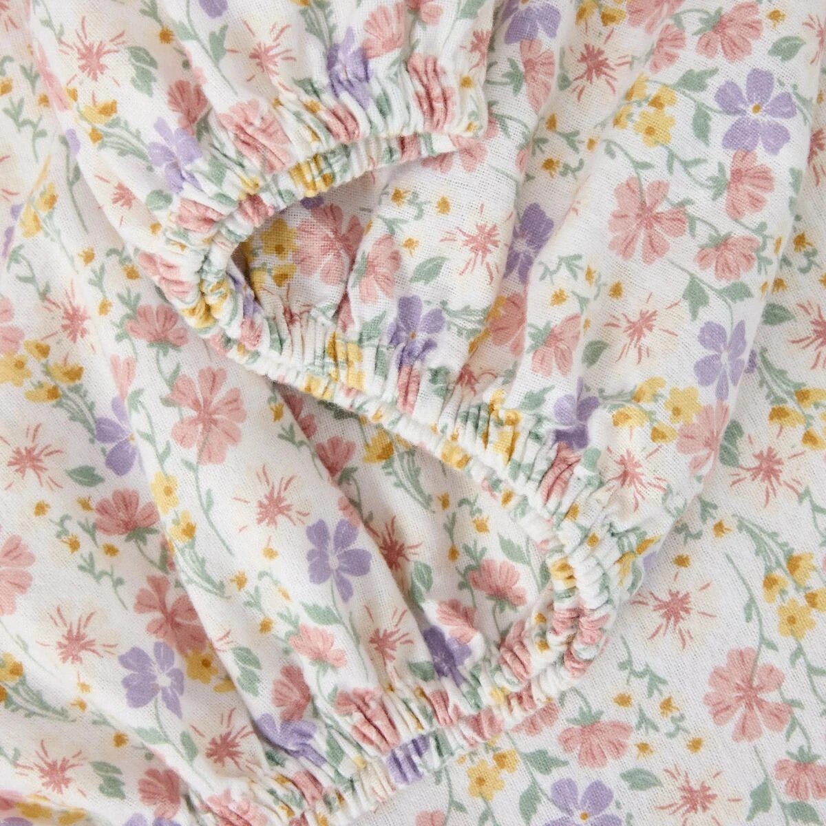 3 Ruby Cotton Flannelette Sheet Set - Double Bed, 3 of 7