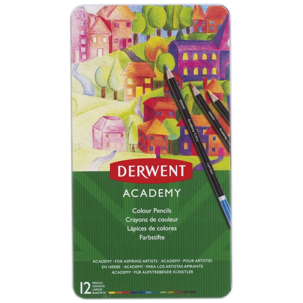 2 Derwent Academy Coloured Pencils 12 Pack, 2 of 3