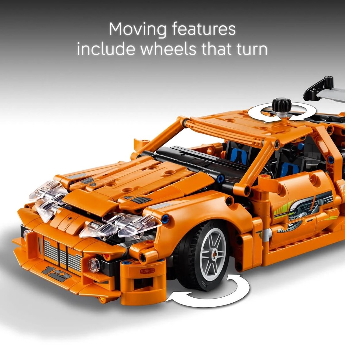 6 LEGO Technic Fast and Furious Toyota Supra MK4 42204, 6 of 10