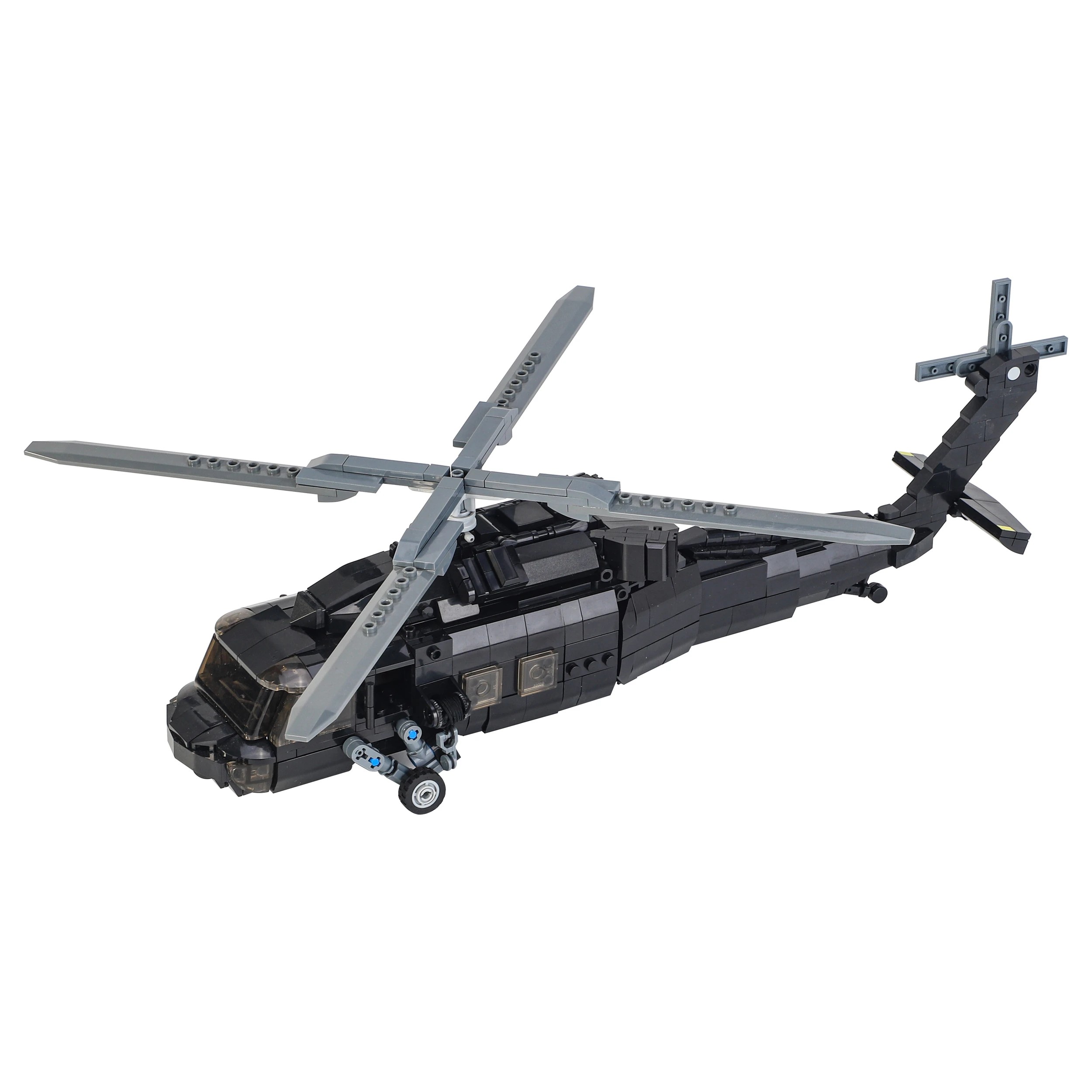 4 684 Piece Mini Blocks Vehicle Series: Helicopter, 4 of 7