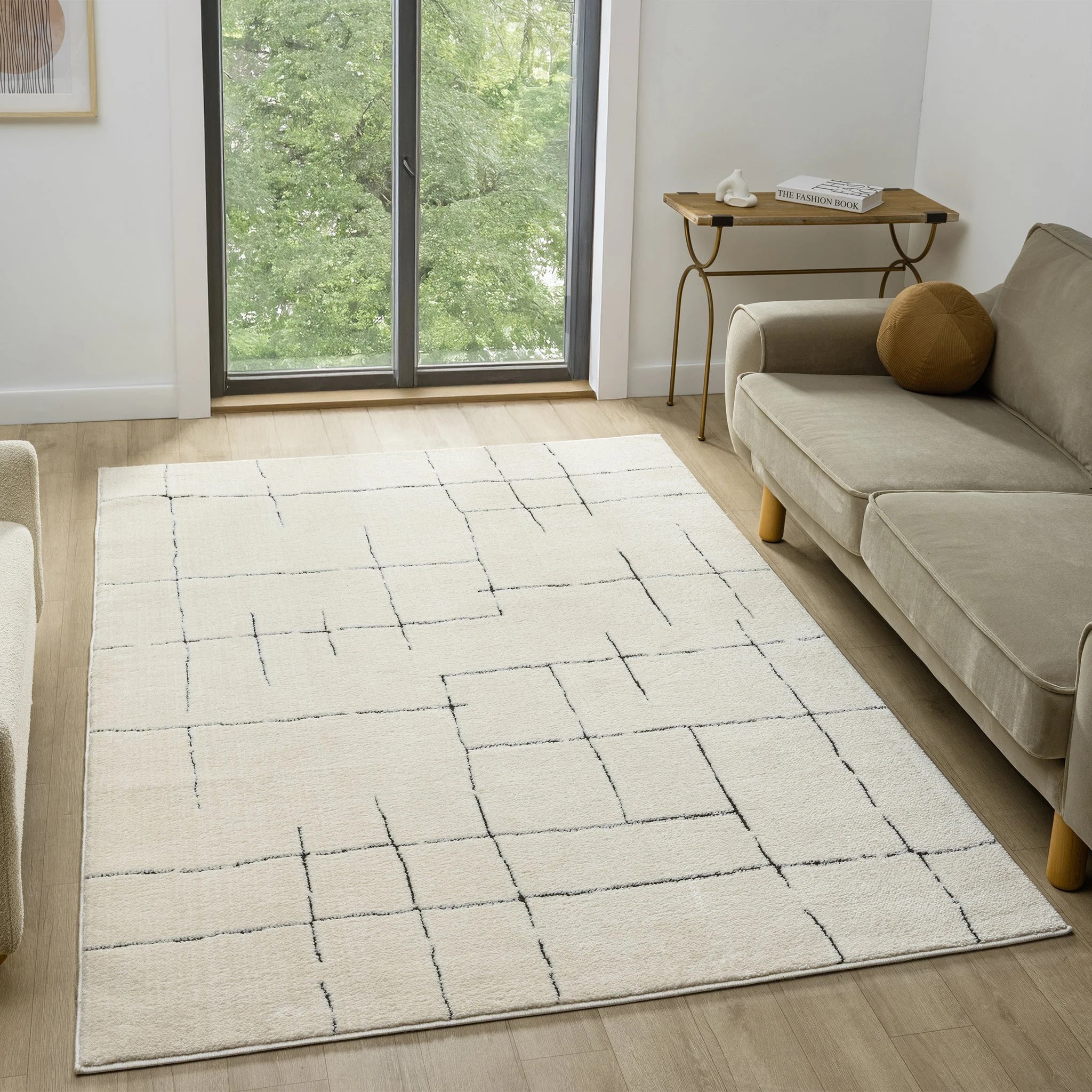 2 La Grace Home Admire Premium Rug - 240x330cm - Vanilla, 2 of 10