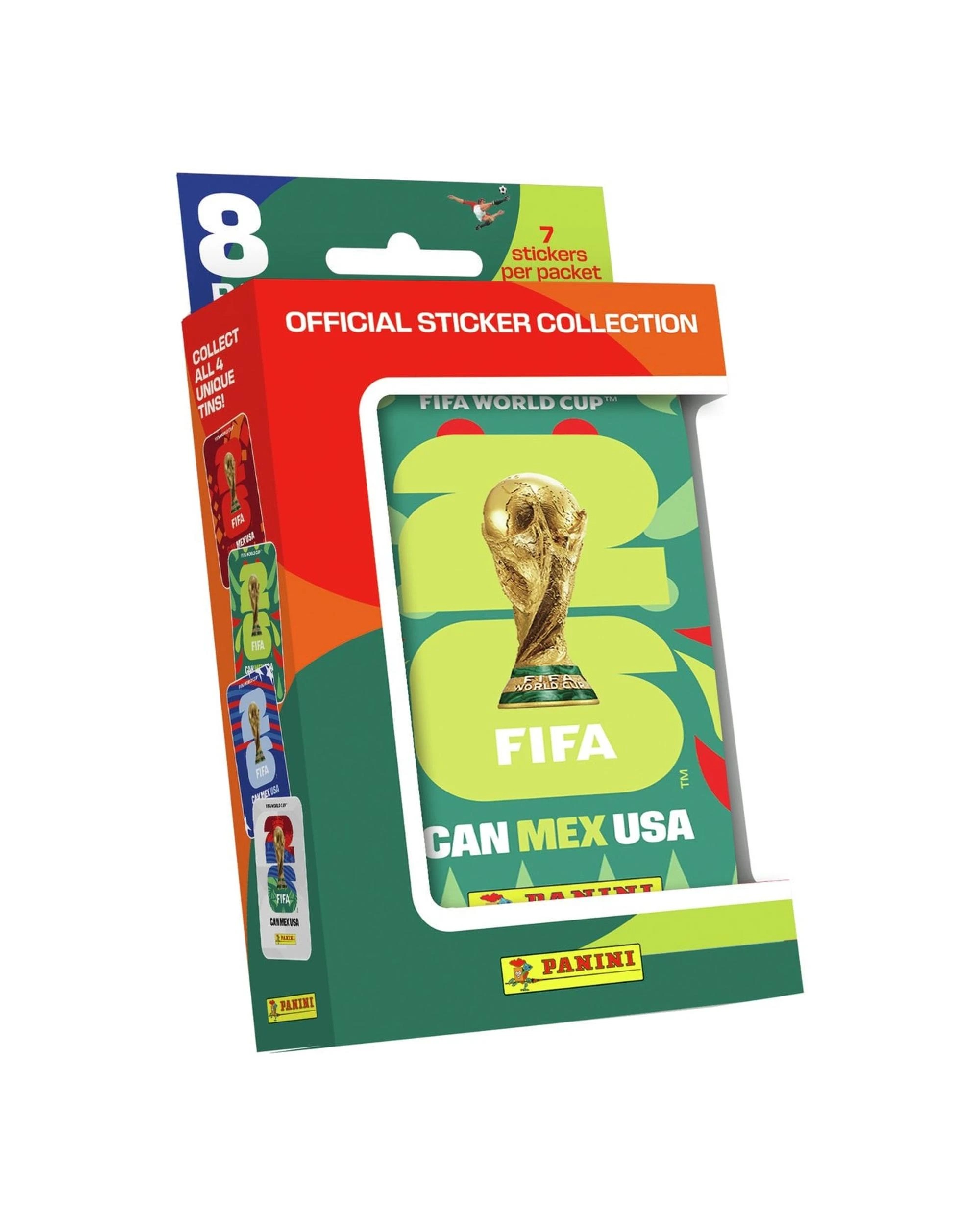 5 Panini FIFA World Cup 2026 Sticker Collection Pocket Tin - Assorted, 5 of 7