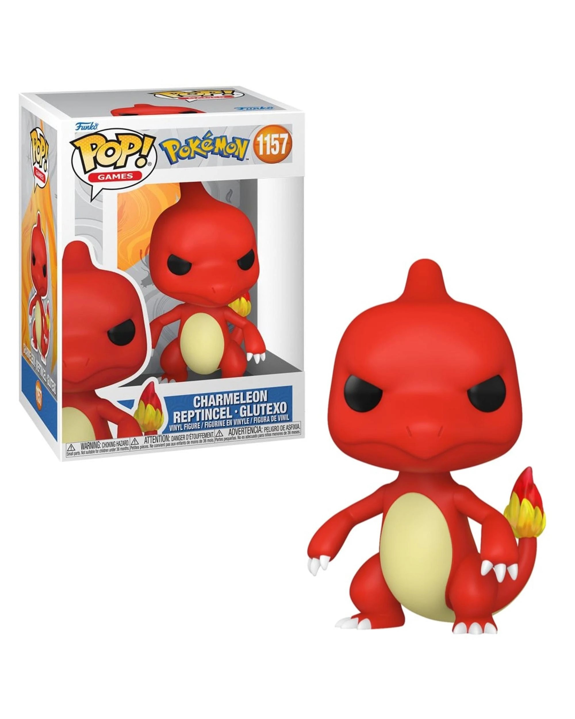 1 Pokemon Charmeleon Funko POP! Vinyl, 1 of 3