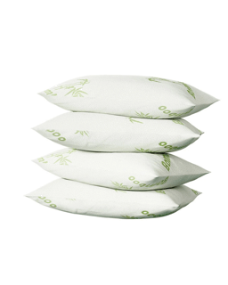 Giselle Bedding 4 Pack Bamboo Pillow Family Hotel - W