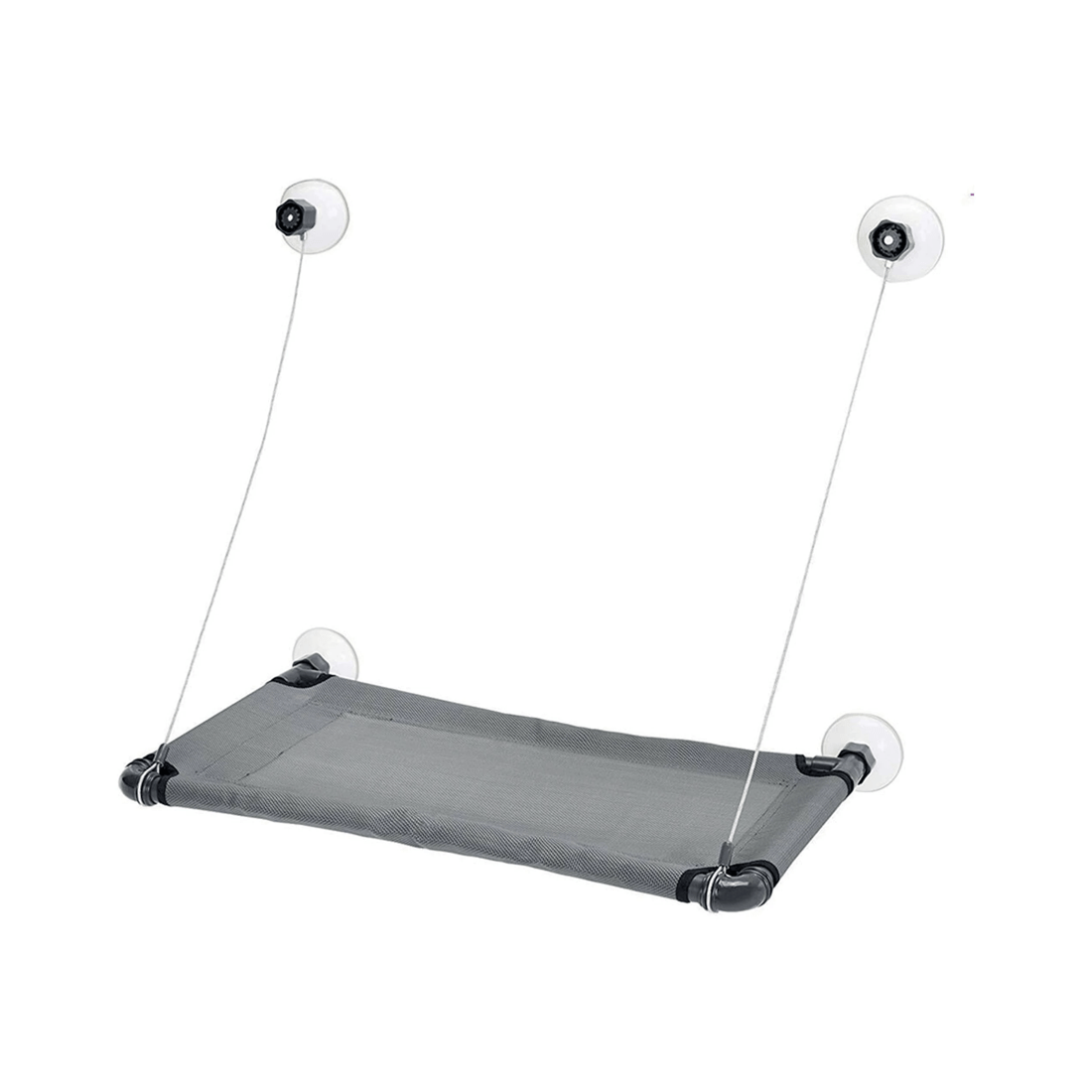 1 M-pets Horizon Cat Window Perch 73cm Grey Hanging Pet Bed For Cats And Kittens
 - Grey, 1 of 2