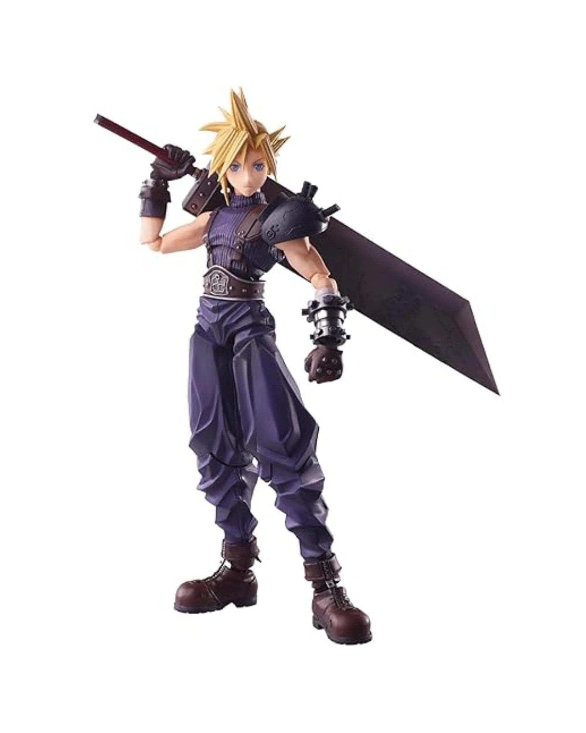 1 Bring Arts Final Fantasy VII Cloud Strife Hardedge Version Figure, 1 of 5