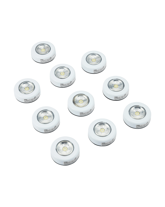 10 Pack LED Puck Lights
