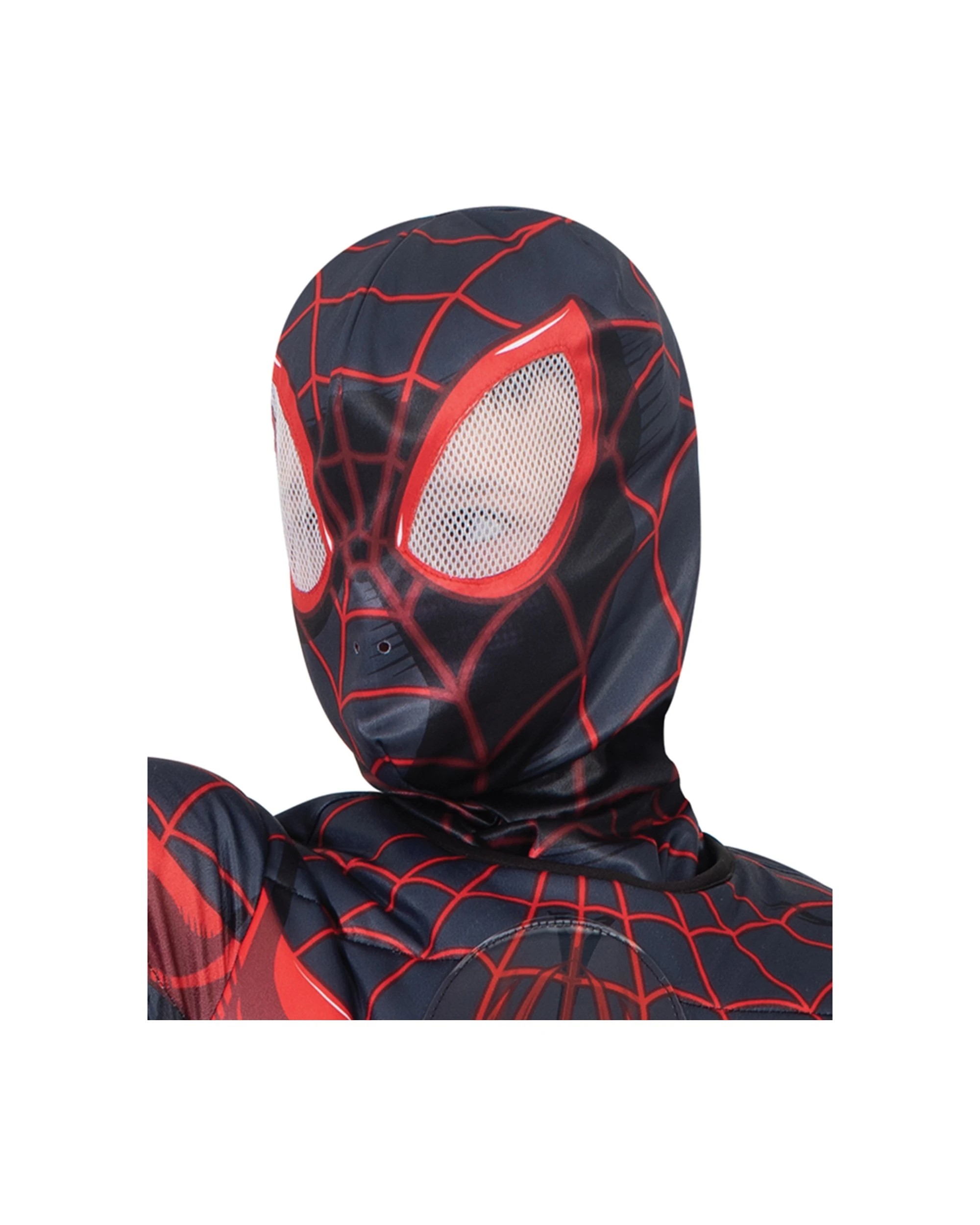 2 Spiderman Miles Morales Deluxe Lenticular Kids Costume L - Multi, 2 of 3