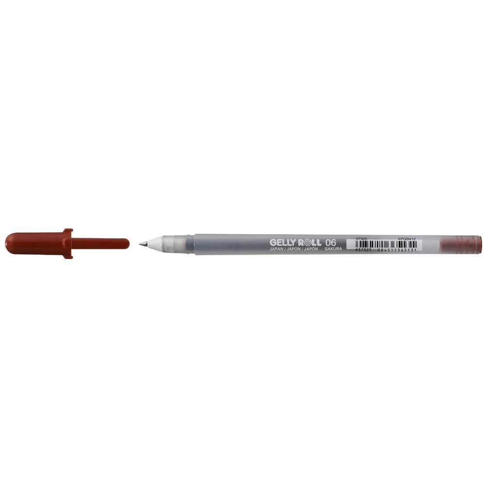 1 Sakura Gelly Roll Gel Pen Fine Brown, 1 of 2