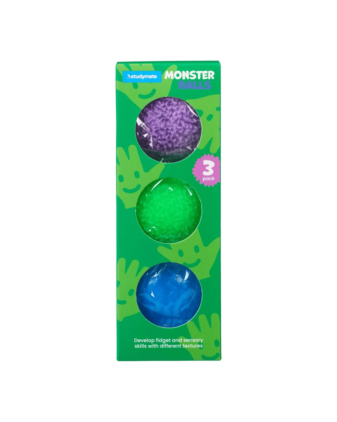 Studymate Sensory Balls 3 Pack - Kmart