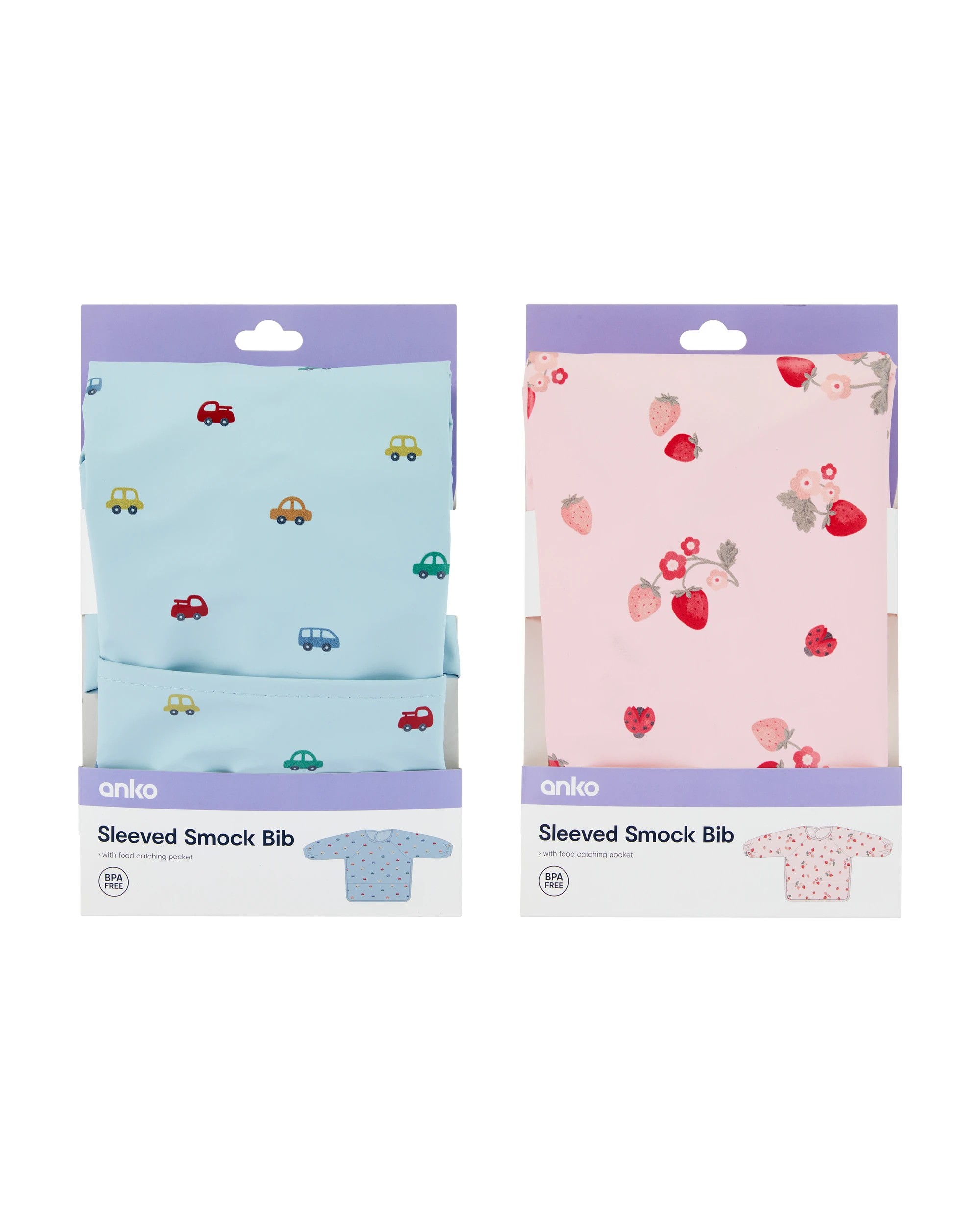 5 Sleeved Smock Bib - Assorted, 5 of 6