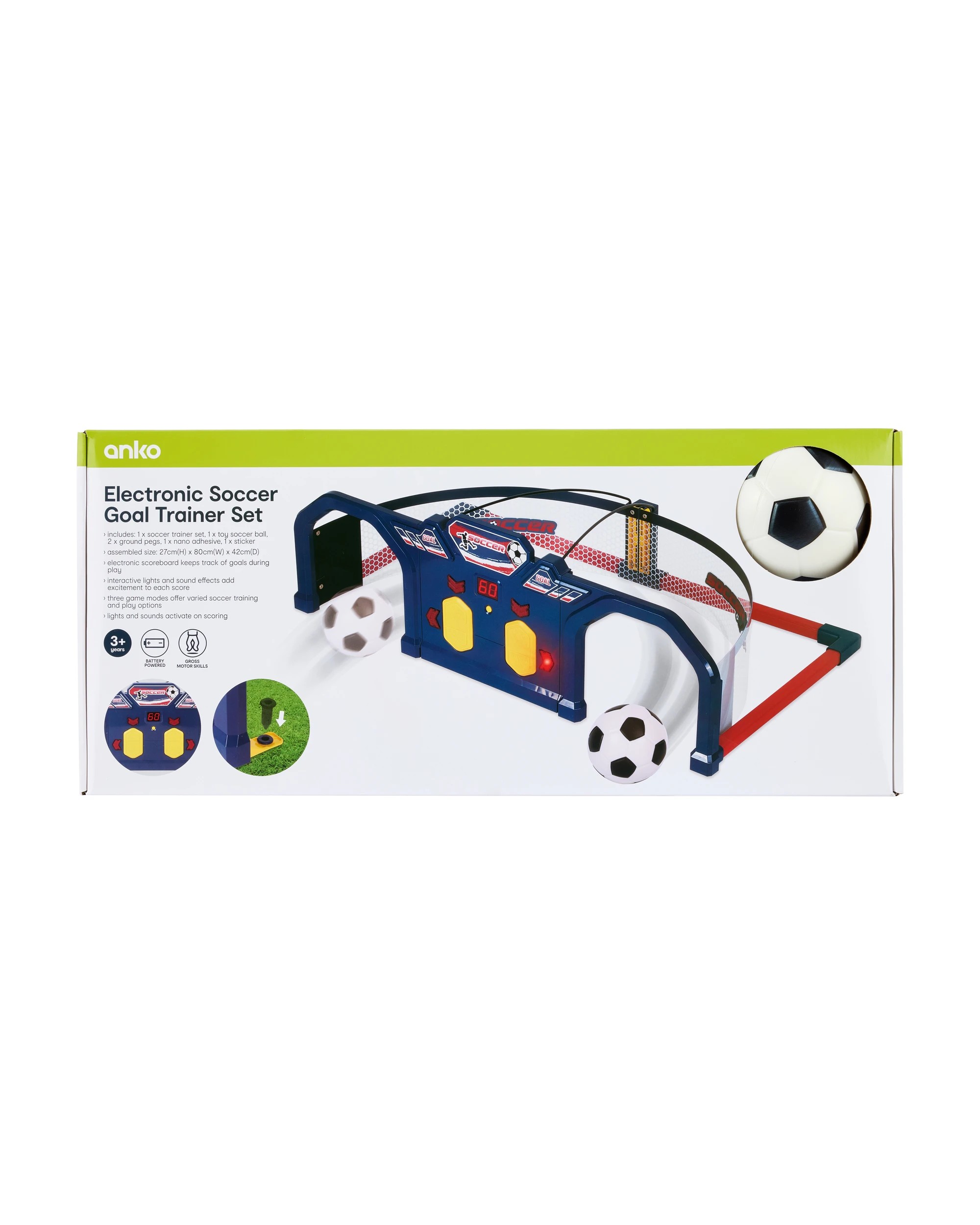 9 Electronic Soccer Goal Trainer Set, 9 of 10
