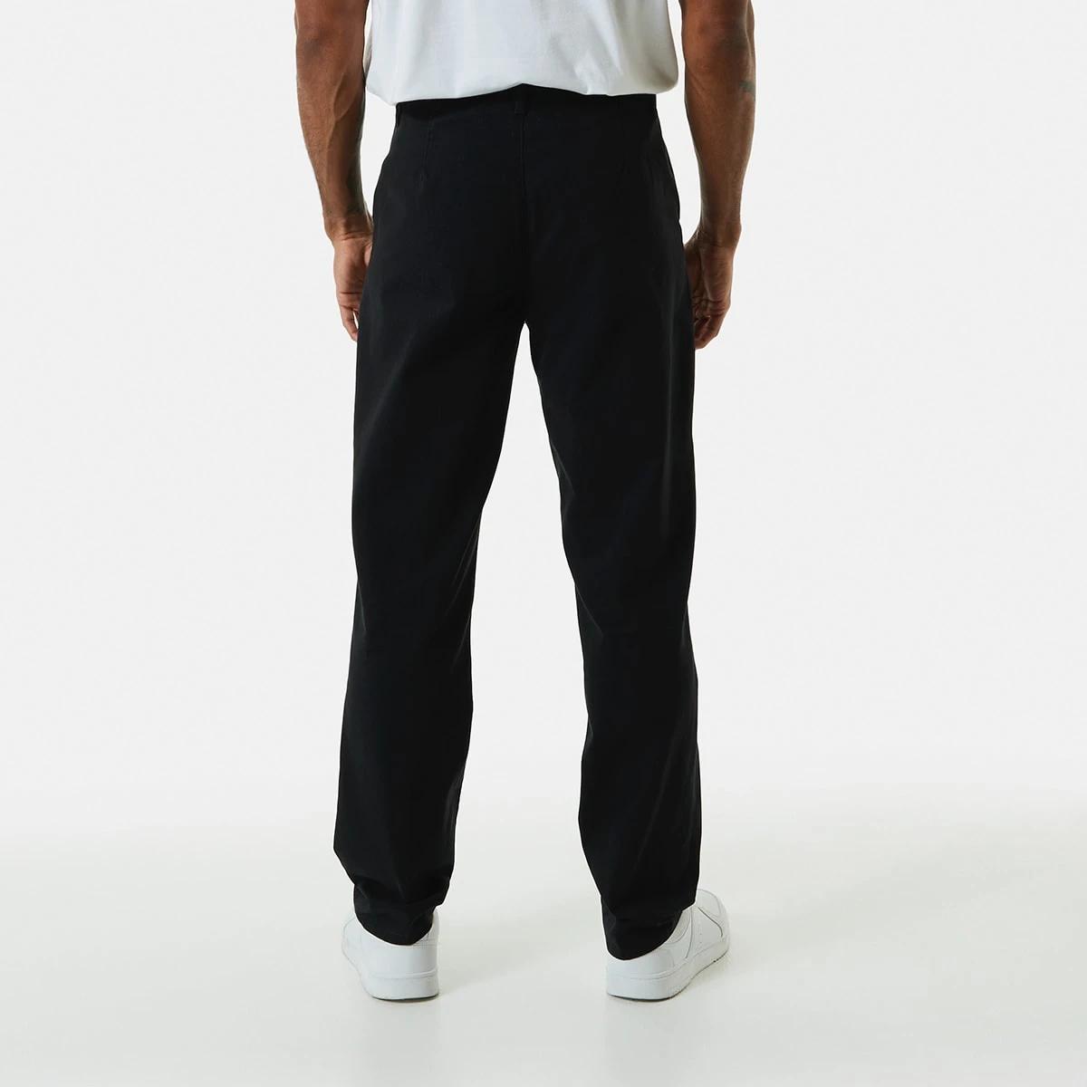 3 Straight Chino Pants BLACK, 3 of 5