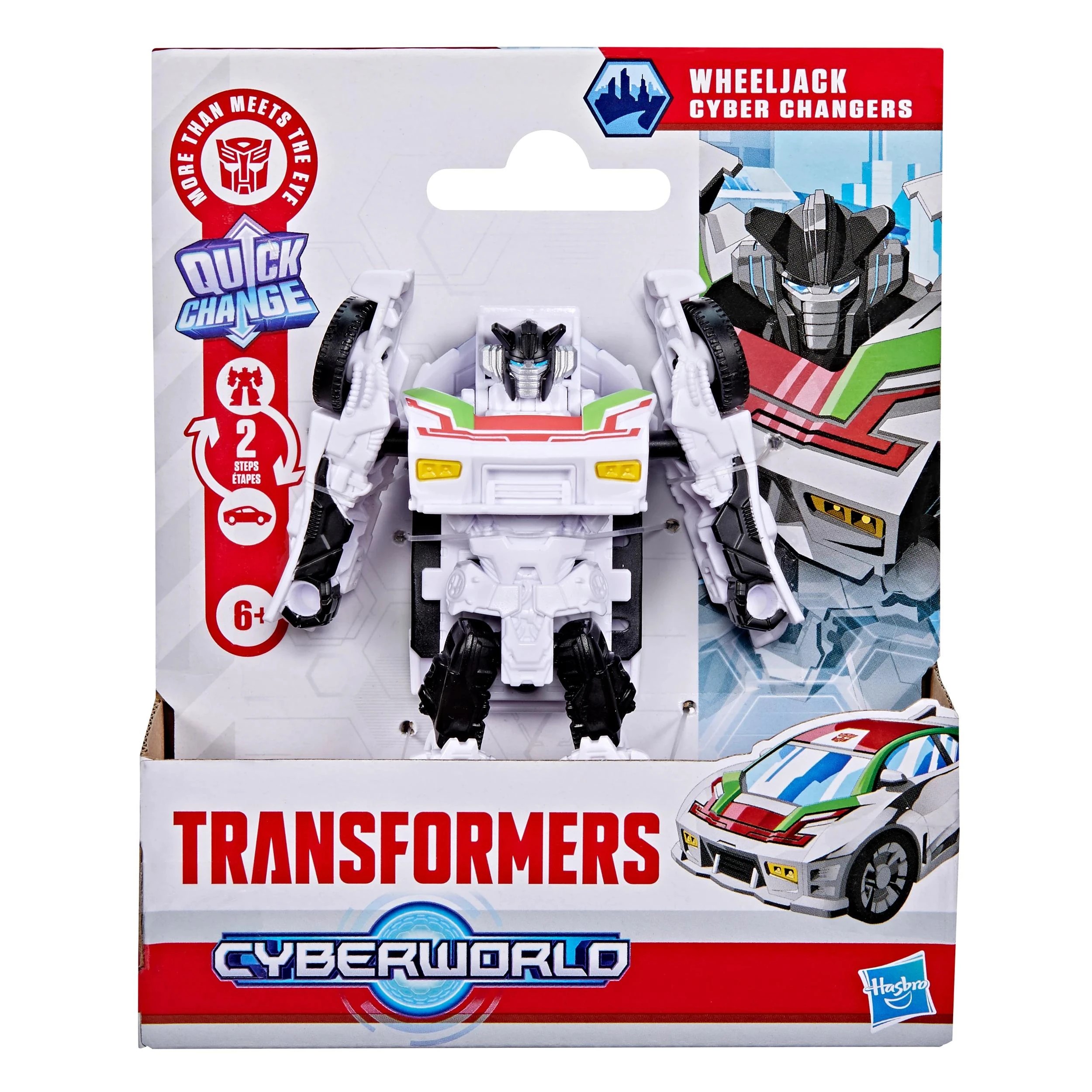 4 Transformers Cyberworld Cyber Changers Action Figure - Assorted - Multi, 4 of 8