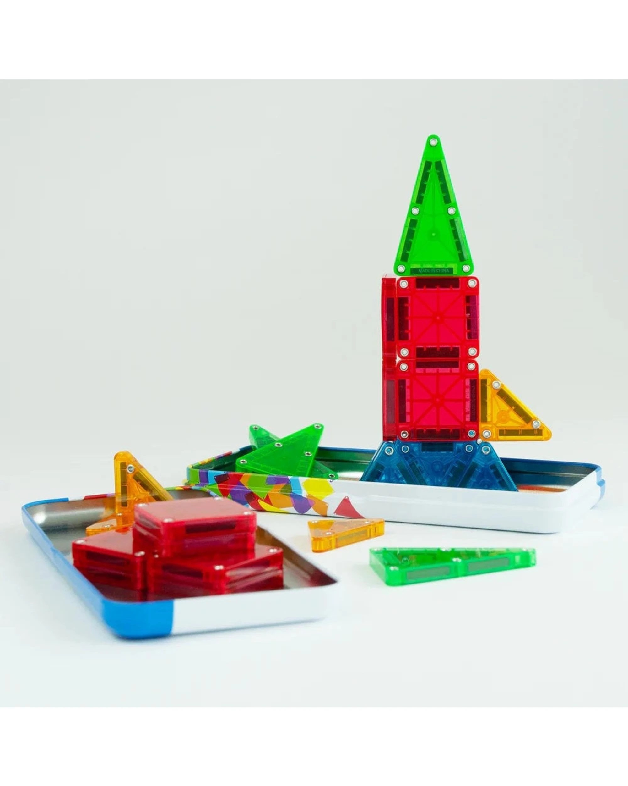 4 MAGNA-TILES MicroMAGS Travel Set 26 Piece Magnetic Construction Set, 4 of 6