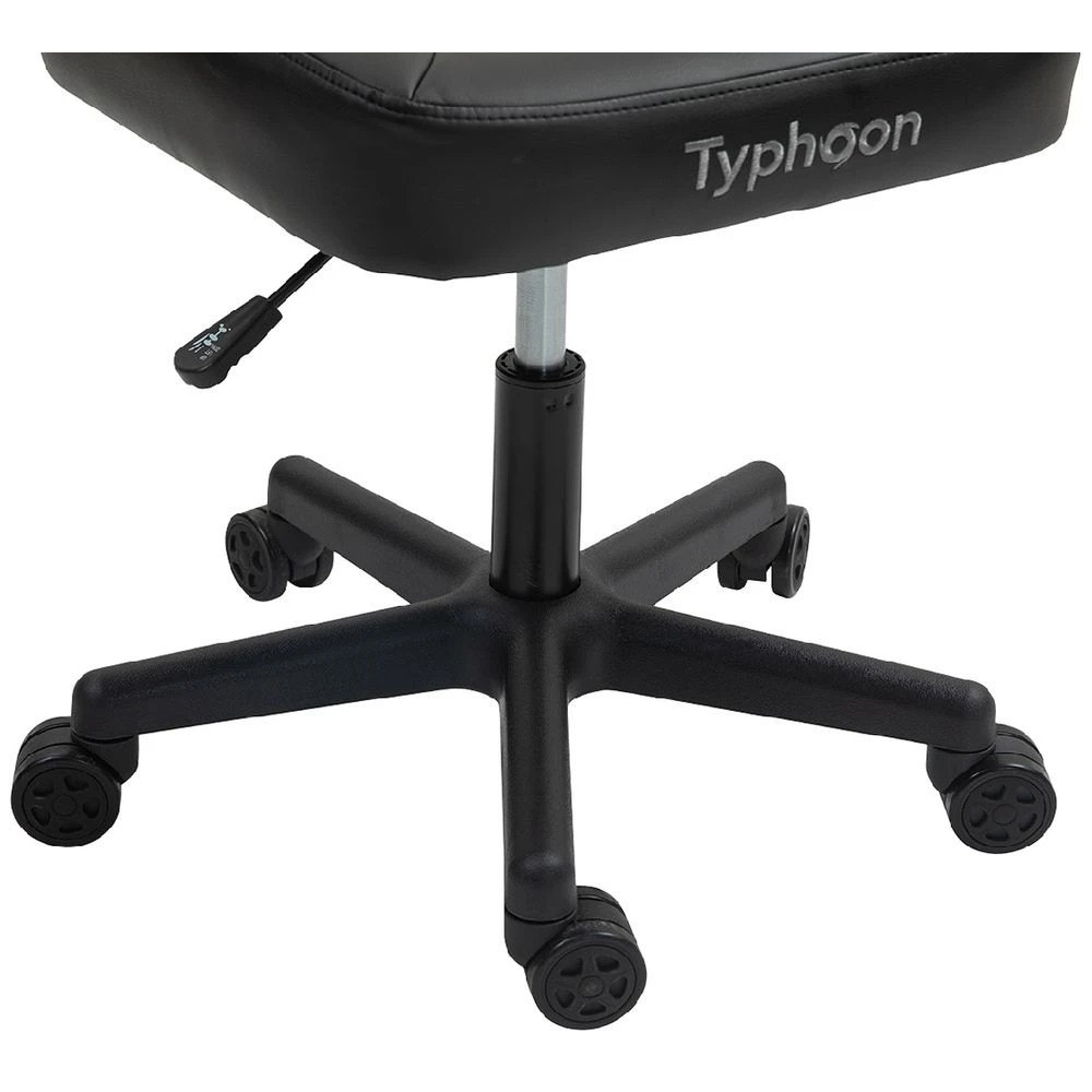 7 Typhoon Gaming Footrest Black, 7 of 10