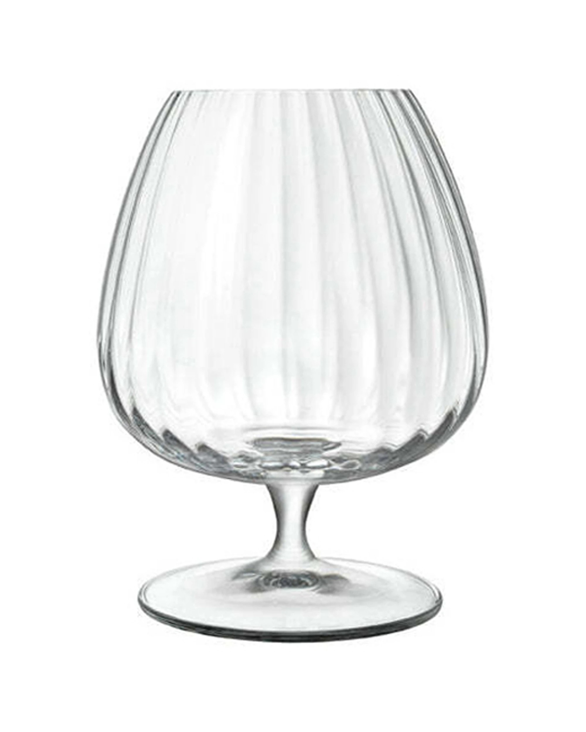1 Luigi Bormioli 4pc Optica Cognac/Brandy Drinking Glasses Set 465ml - Clear, 1 of 6