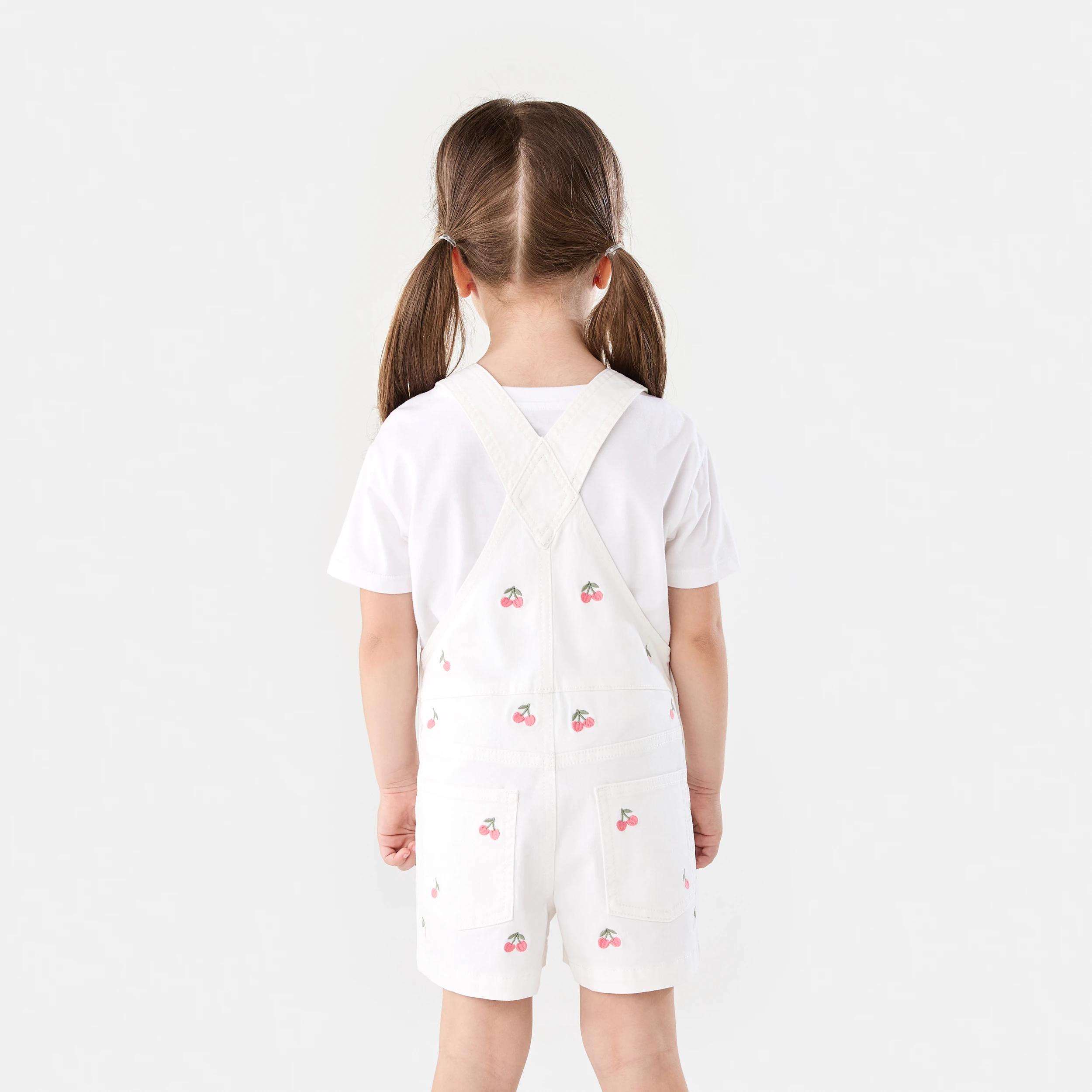 2 Dungarees Wht Cherry, 2 of 10