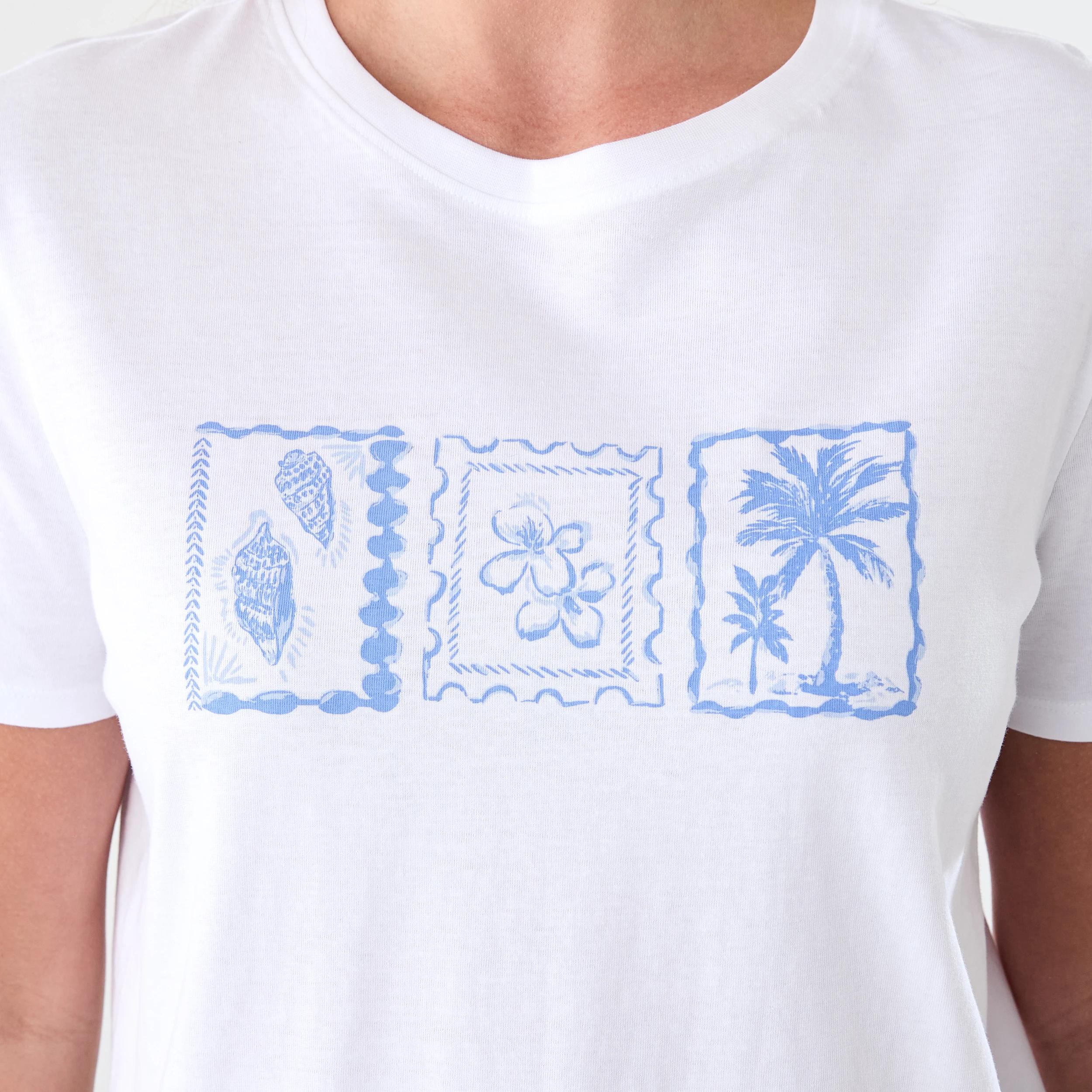 5 Short Sleeve Printed T-shirt Postcard, 5 of 5
