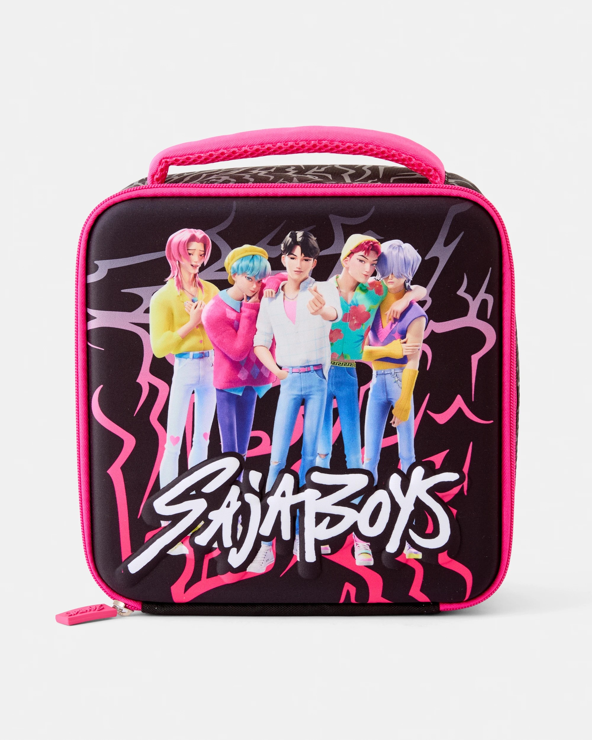 1 KPop Demon Hunters: Saja Boys 3D Lunch Bag, 1 of 6