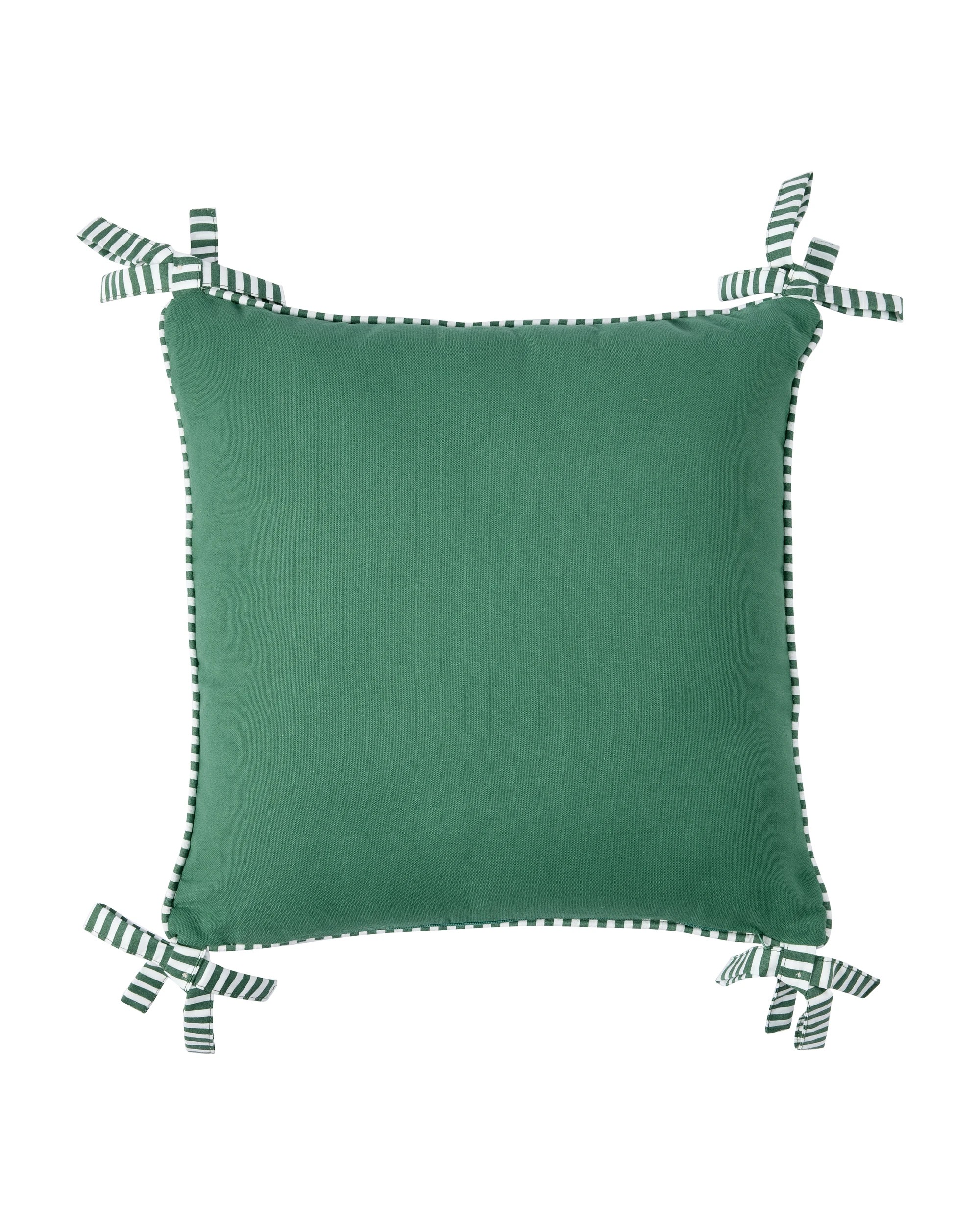3 43cm Bow Cushion - Pesto, 3 of 4
