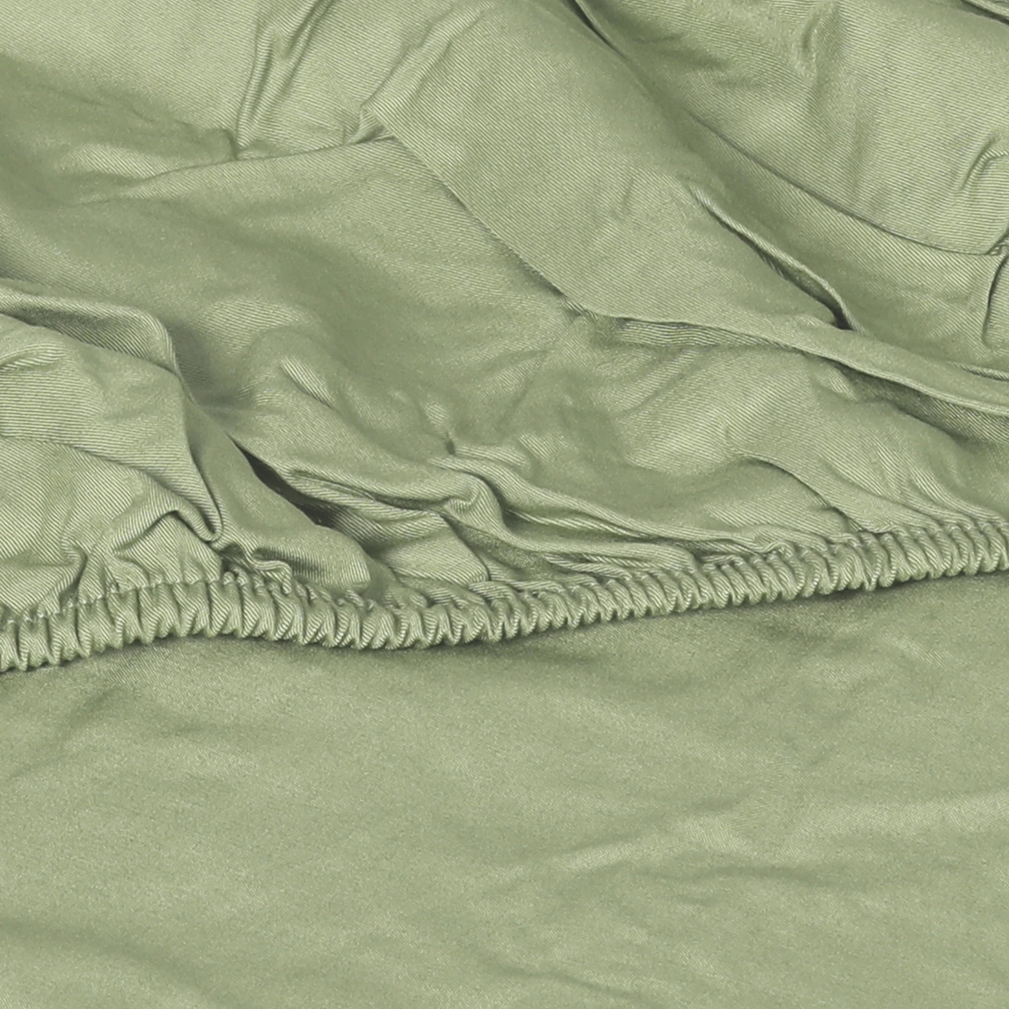 3 Dreamz Green Bamboo Bed Sheet Set - King Bed, 3 of 4