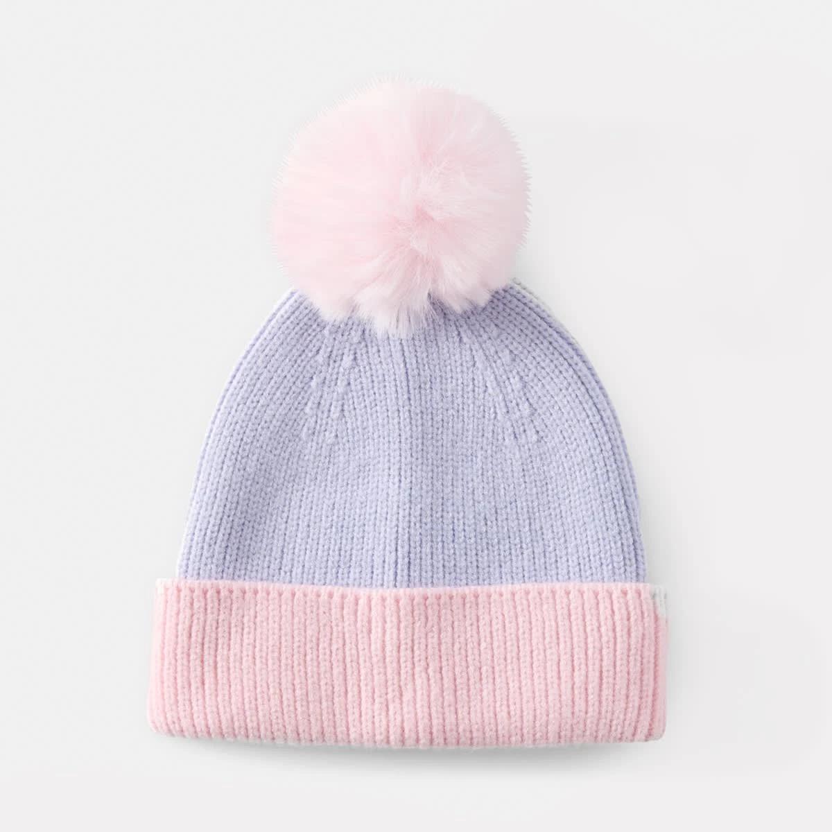 1 Colour Block Beanie Lily Laven, 1 of 3