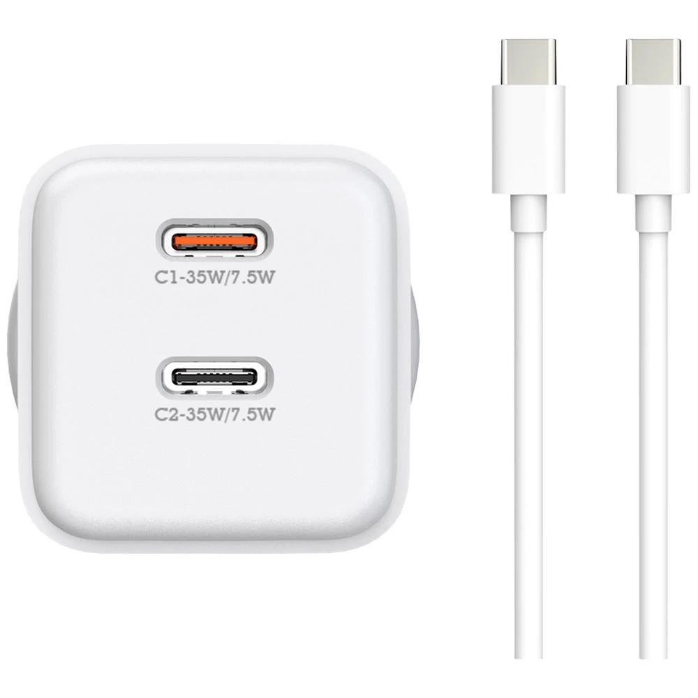 2 J.Burrows 35W GaN Dual USB-C Wall Charger, 2 of 5