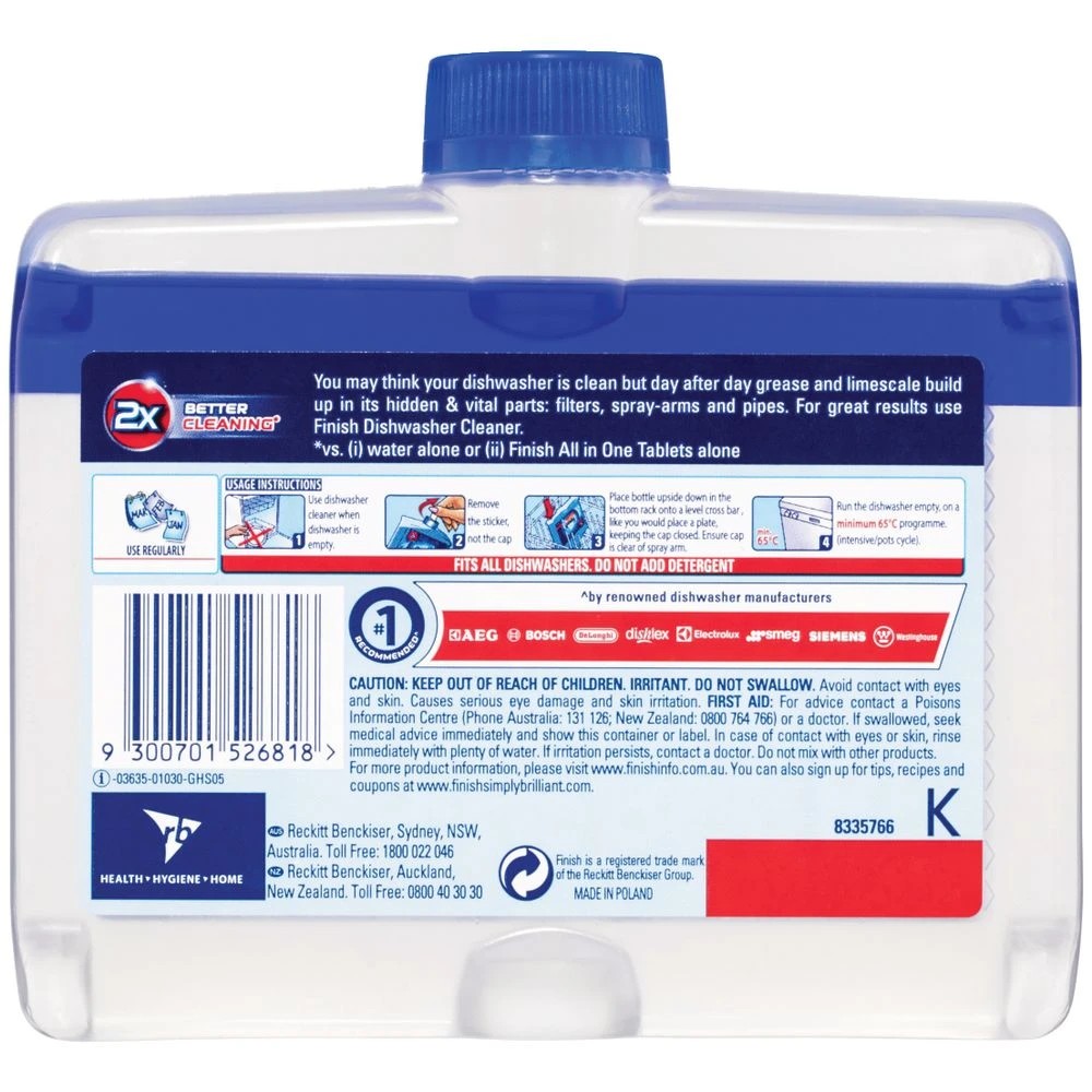 2 Finish Dishwasher Cleaner 250mL, 2 of 2