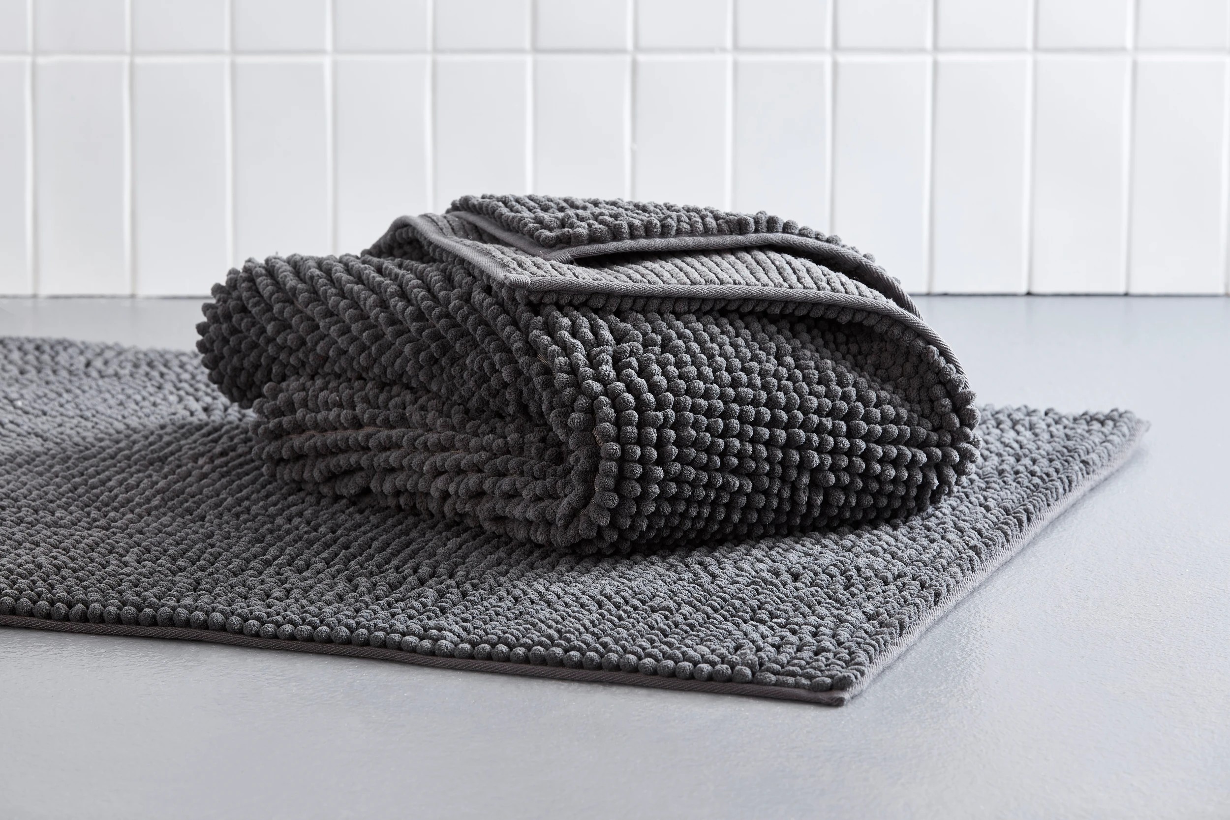 2 Soft Toggle Bath Mat - Grey, 2 of 3