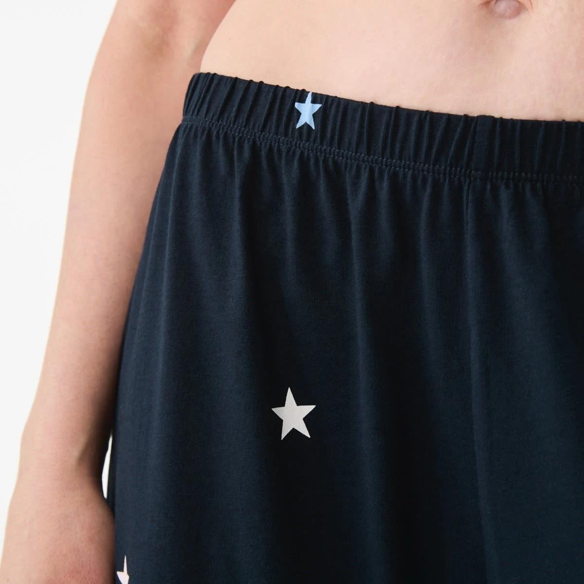 4 Printed Knit Pants Navy Star, 4 of 5