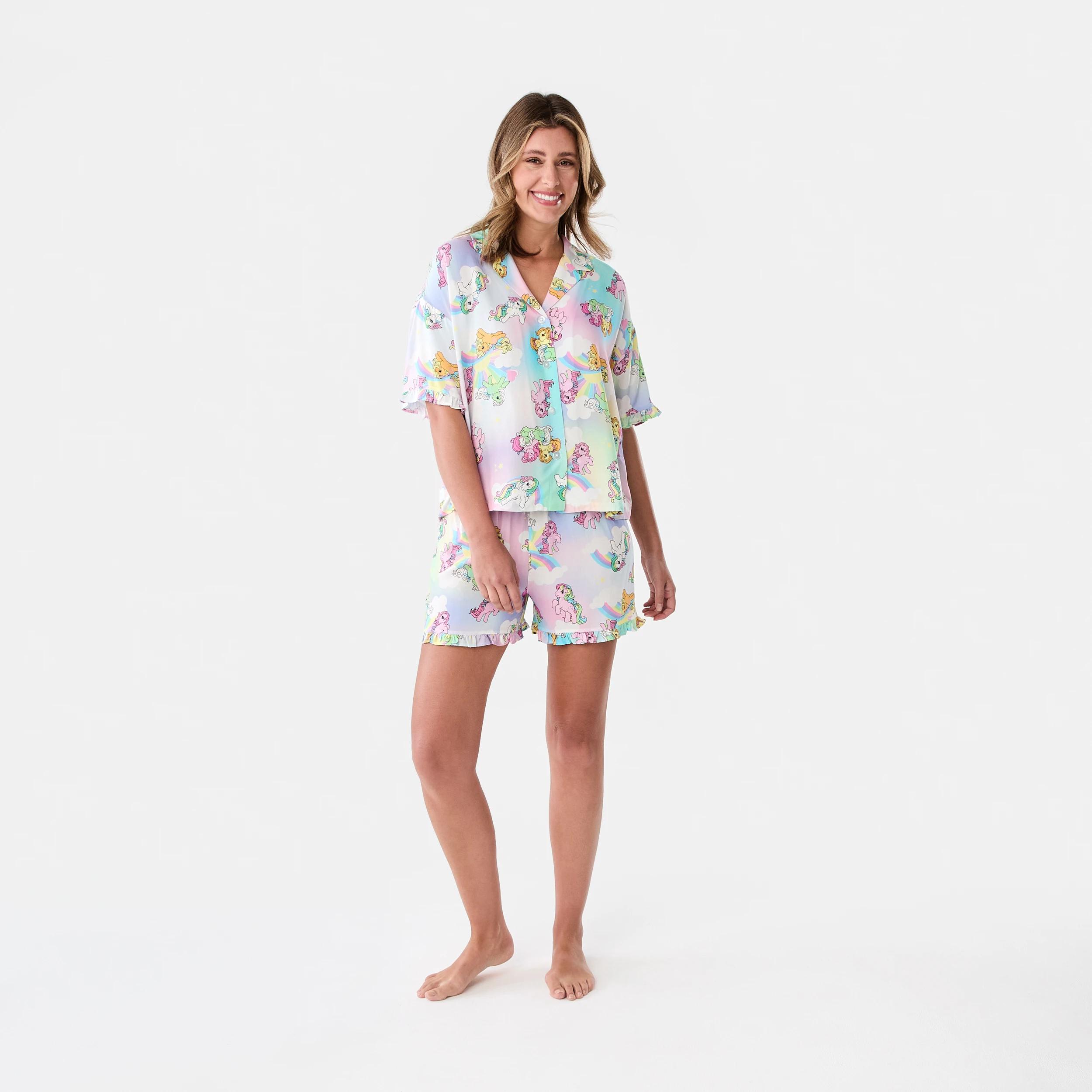 8 My Little Pony License Short Sleeve Top and Shorts Woven Boxy Pyjama Set My Lt Pony, 8 of 8