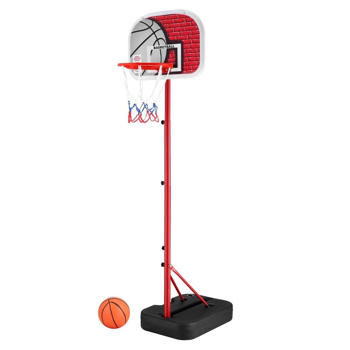 1 Ausway Portable Basketball Hoop Stand System 1.15-1.6m Adjustable, 1 of 7