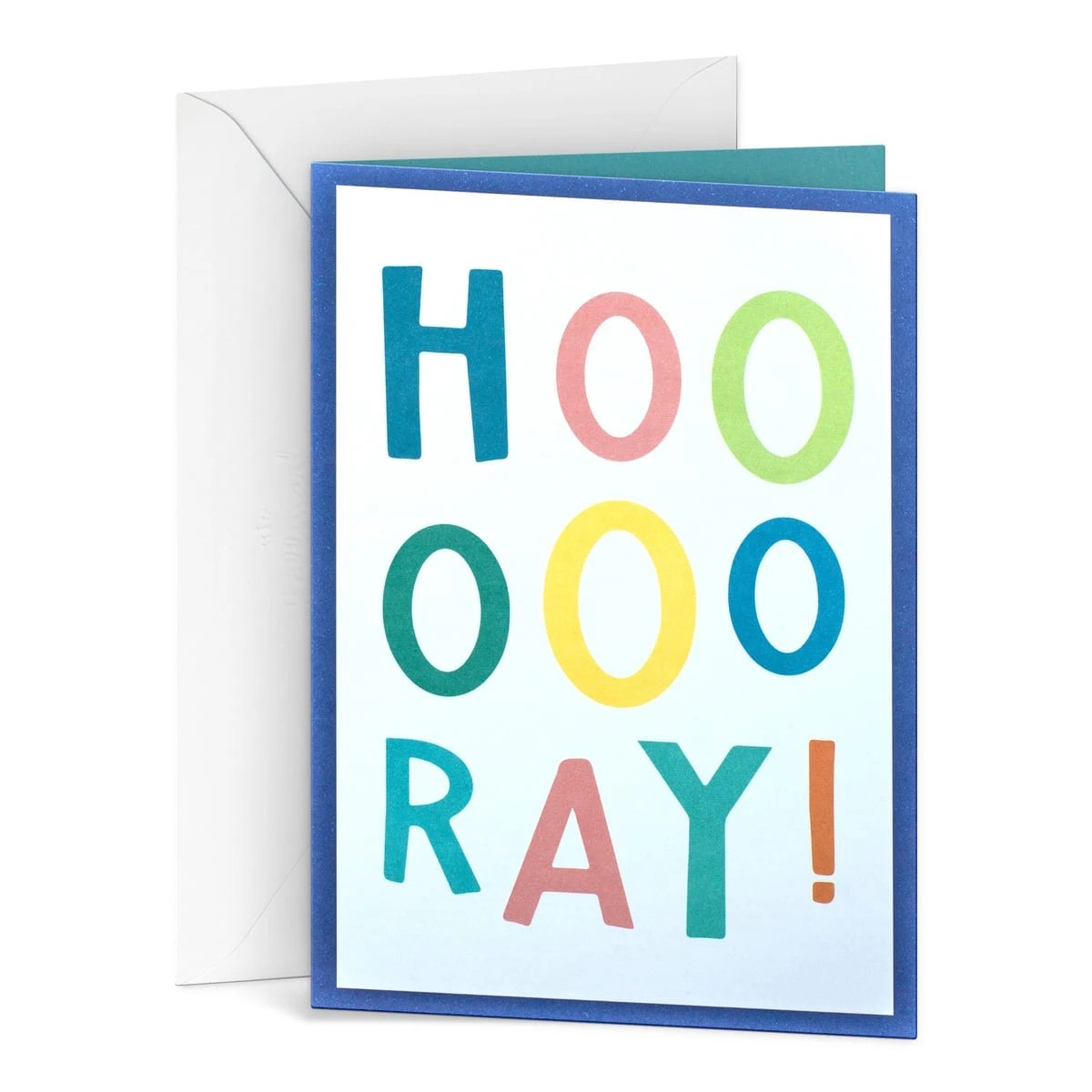 1 Hallmark Birthday Card - Hoo-ooo-ray!, 1 of 3