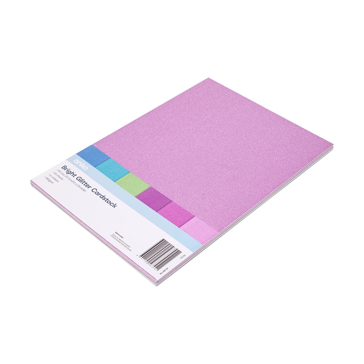4 24 Sheets Cardstock - Bright Glitter, 4 of 4