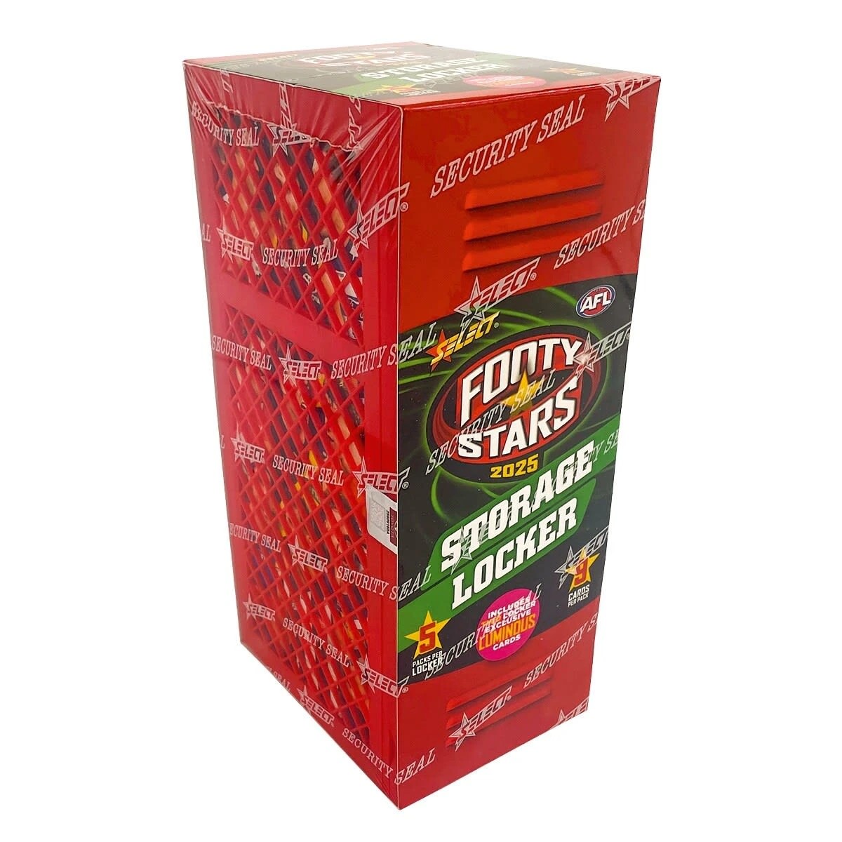 1 AFL 2025 Select Footy Stars Storage Locker Box, 1 of 3