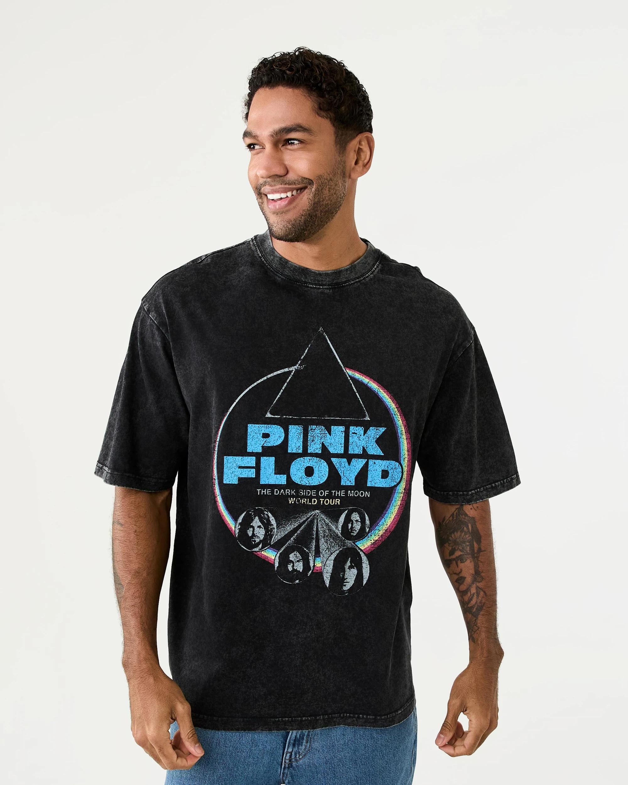 1 Pink Floyd License T-shirt Black, 1 of 6