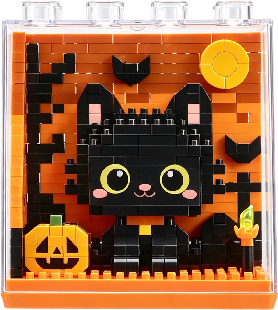 5 Mini Blocks Character in Case - Assorted, 5 of 10