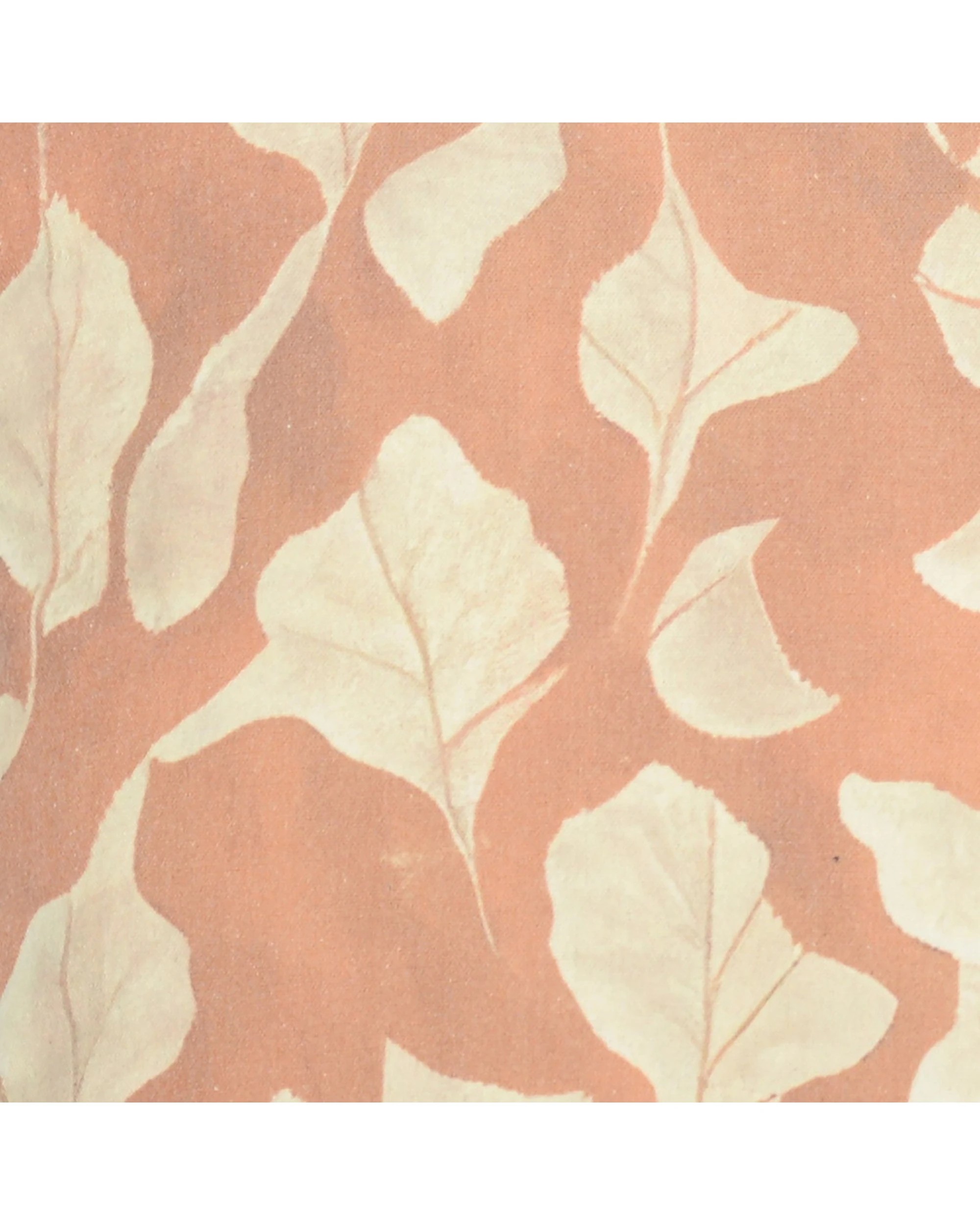 6 Urban Style Cushion Decorative Throw Pillow Terracotta Leaves 45x45cm - Orange, 6 of 6