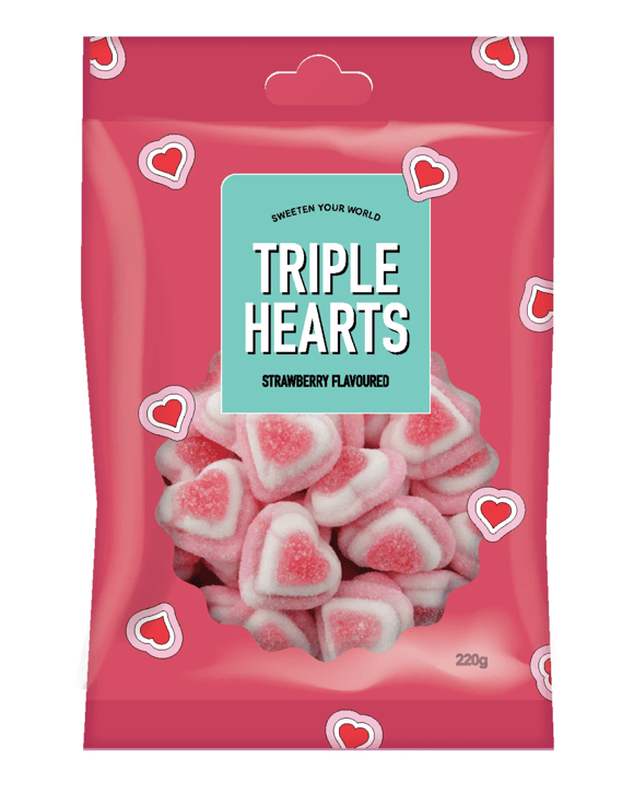 Triple Hearts 220g