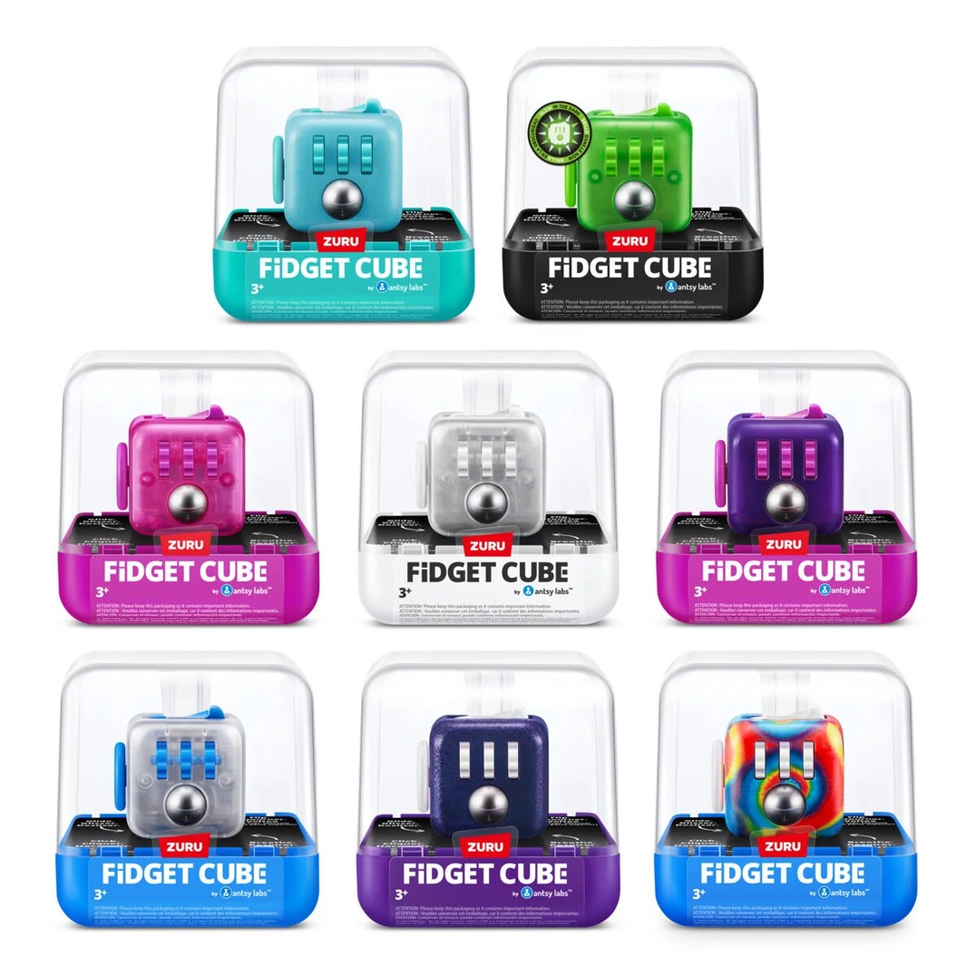1 Zuru Fidget Cube - Assorted, 1 of 10