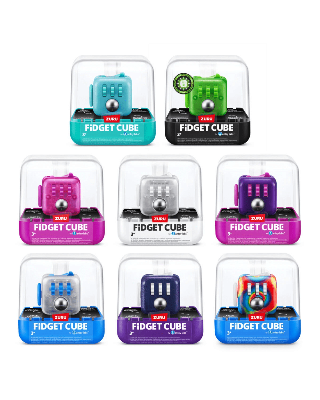 1 Zuru Fidget Cube - Assorted, 1 of 10